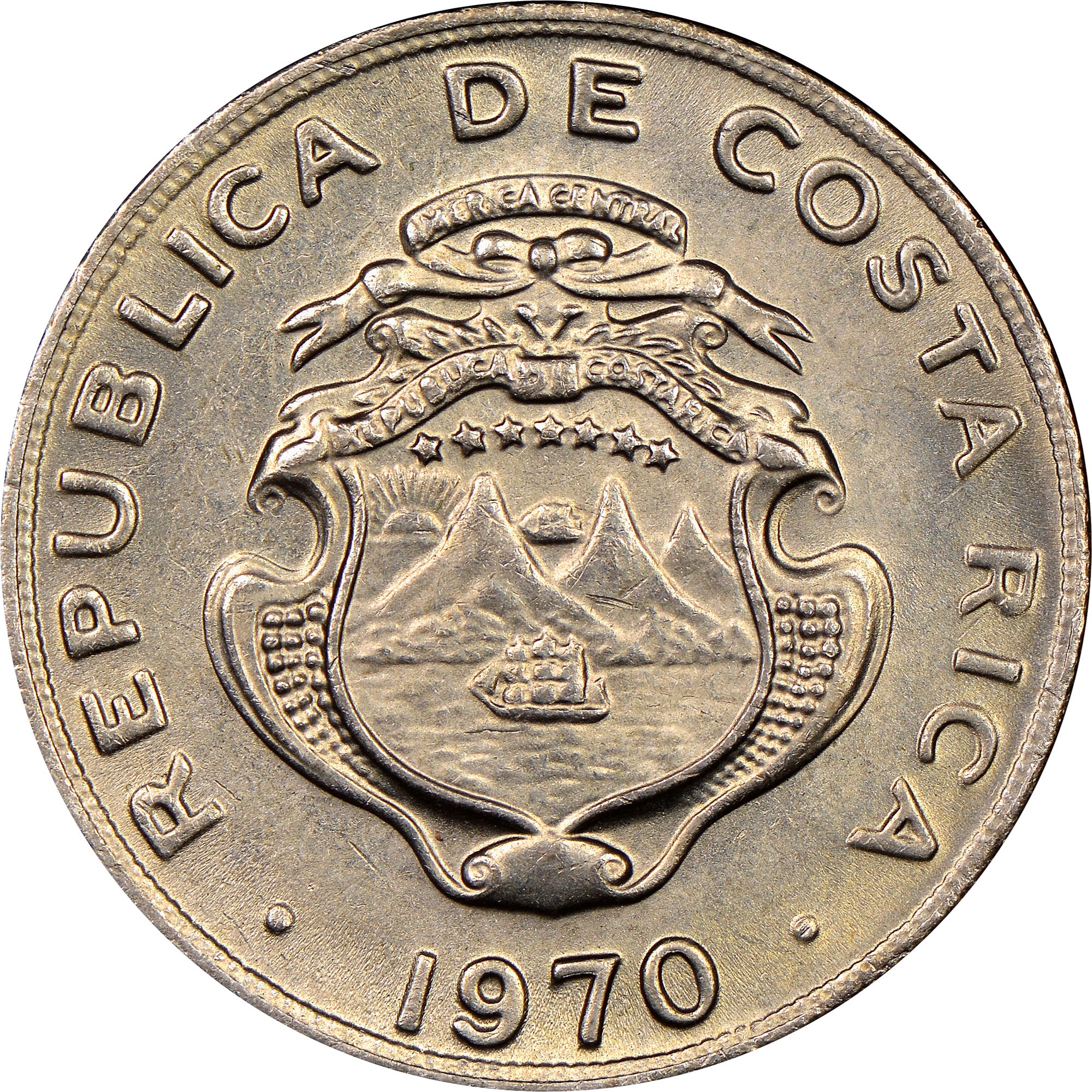 Costa Rica Colon KM 186.2 Prices & Values NGC