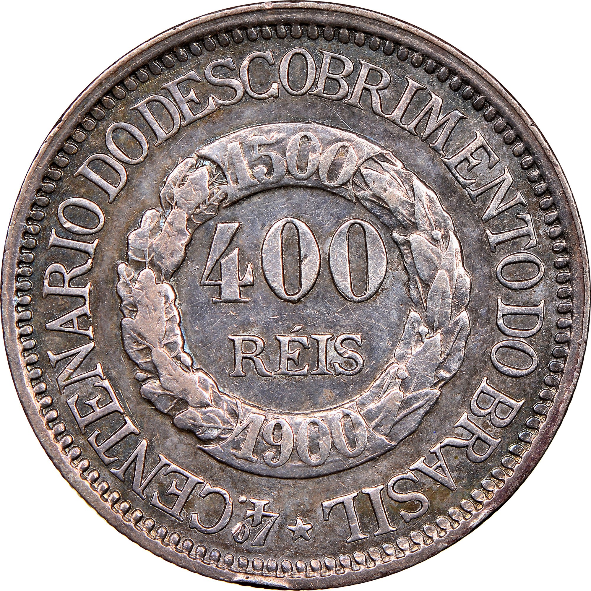 Ingot gold icon chinese year gcds icons file Brazil 400 Reis KM 499 Prices & Values | NGC