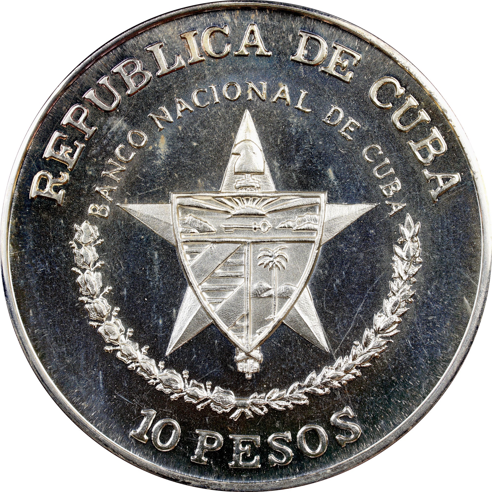 Cuba 10 Pesos KM 228 Prices & Values | NGC