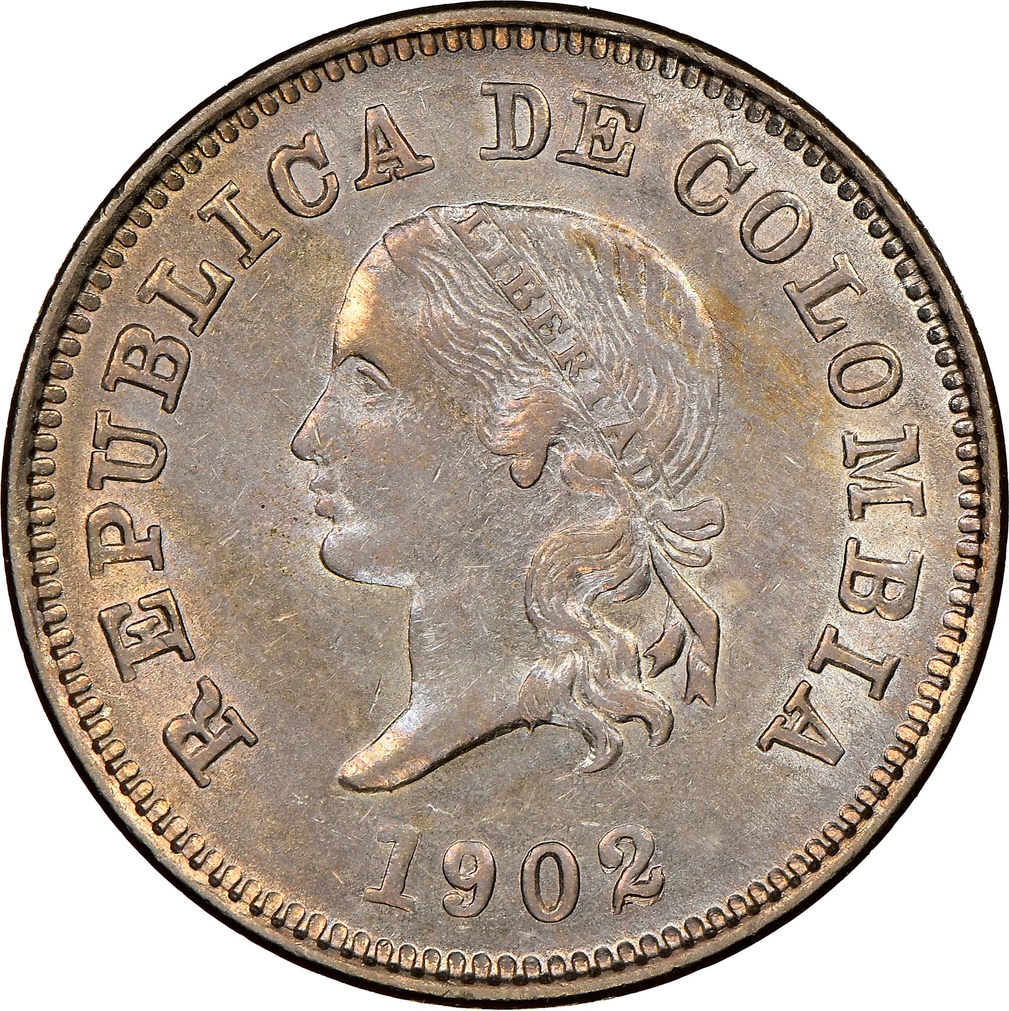 Colombia 5 Centavos KM 184 Prices & Values | NGC