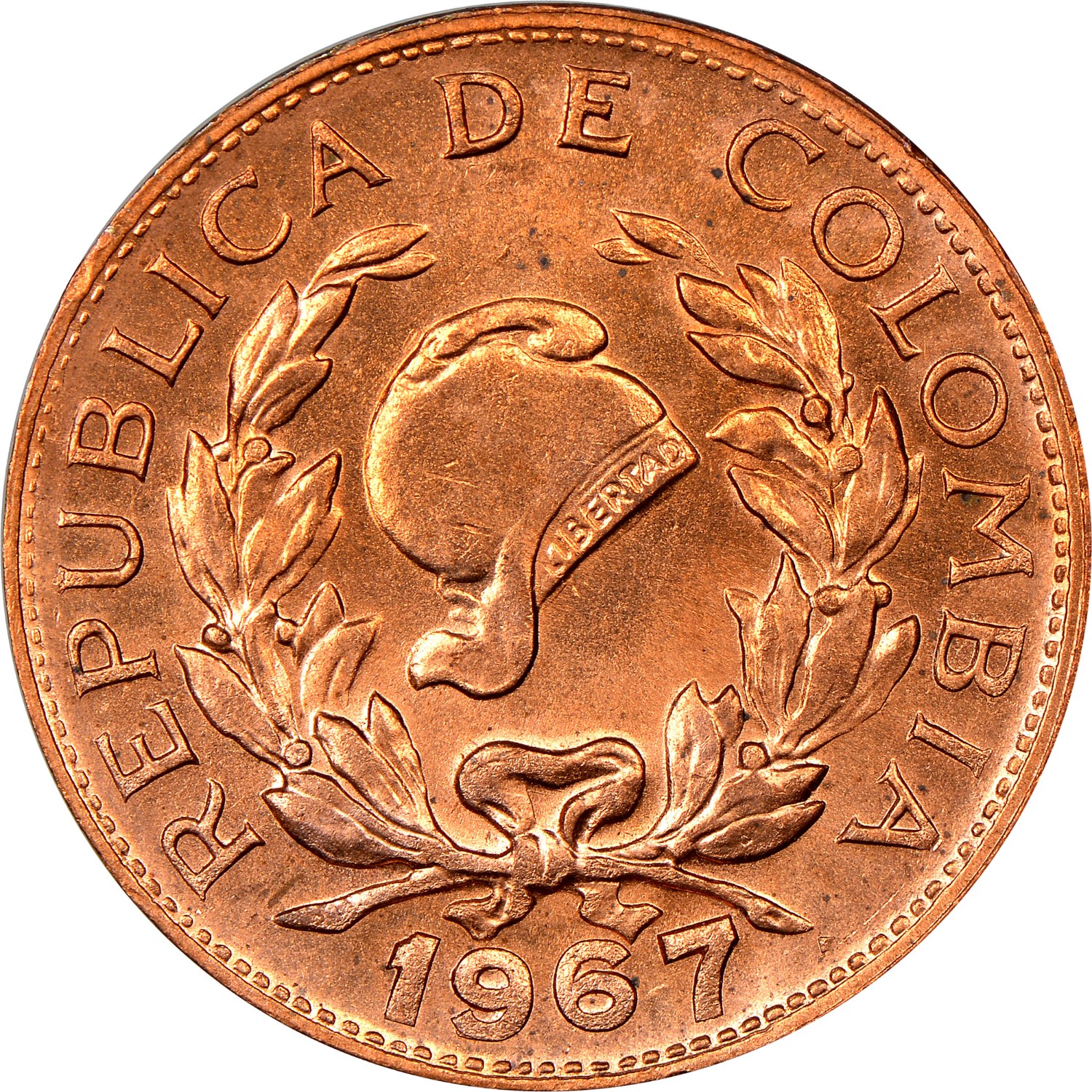 Colombia 5 Centavos KM 206a Prices & Values | NGC