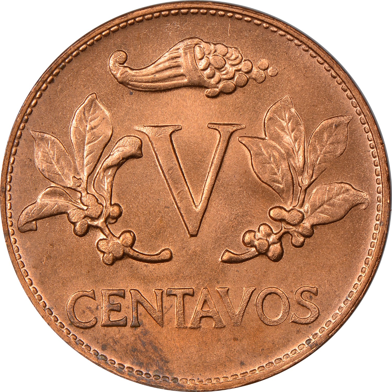Colombia 5 Centavos KM 206a Prices & Values | NGC