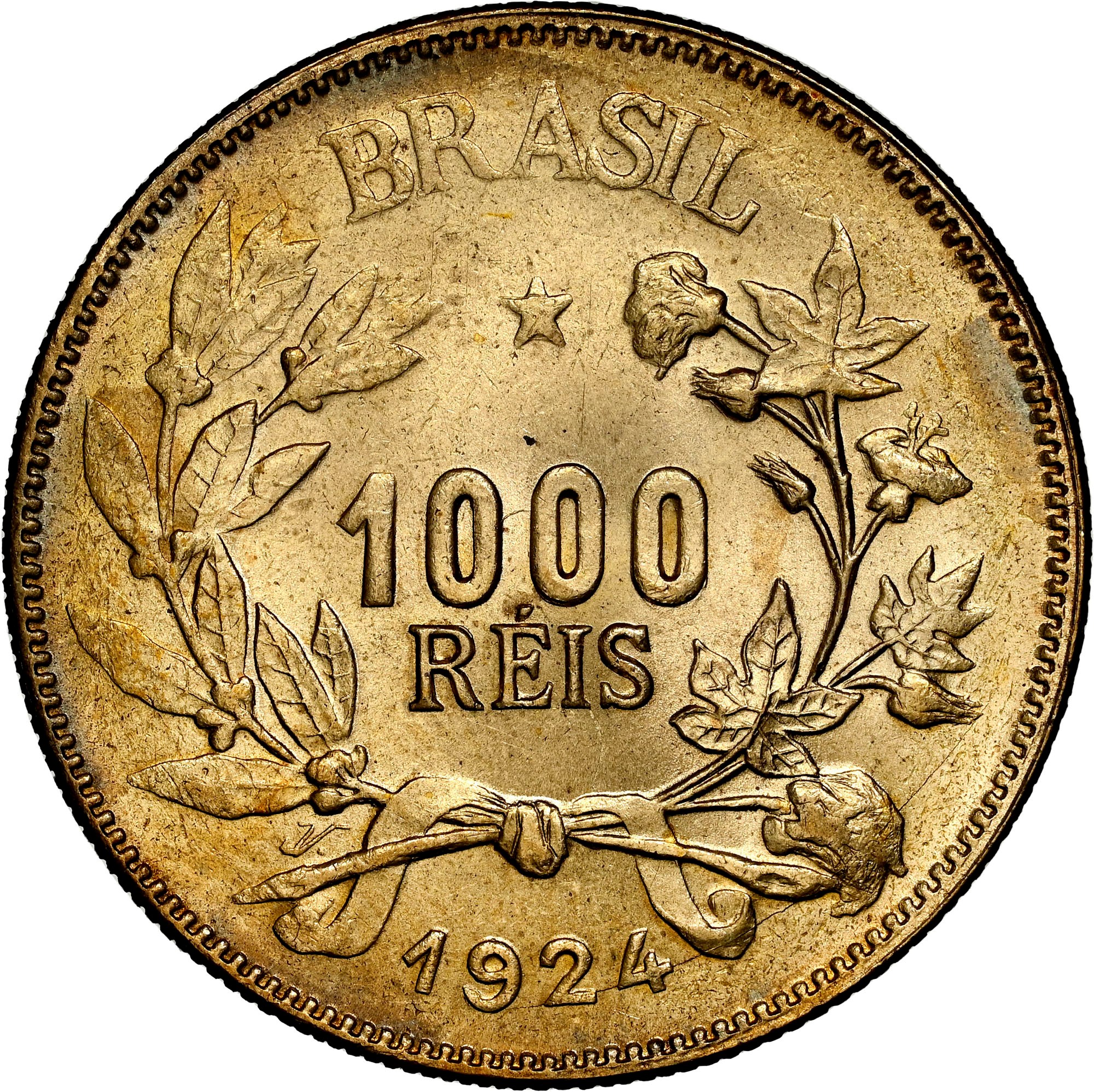 Brazil 1000 Reis KM 525 Prices & Values | NGC