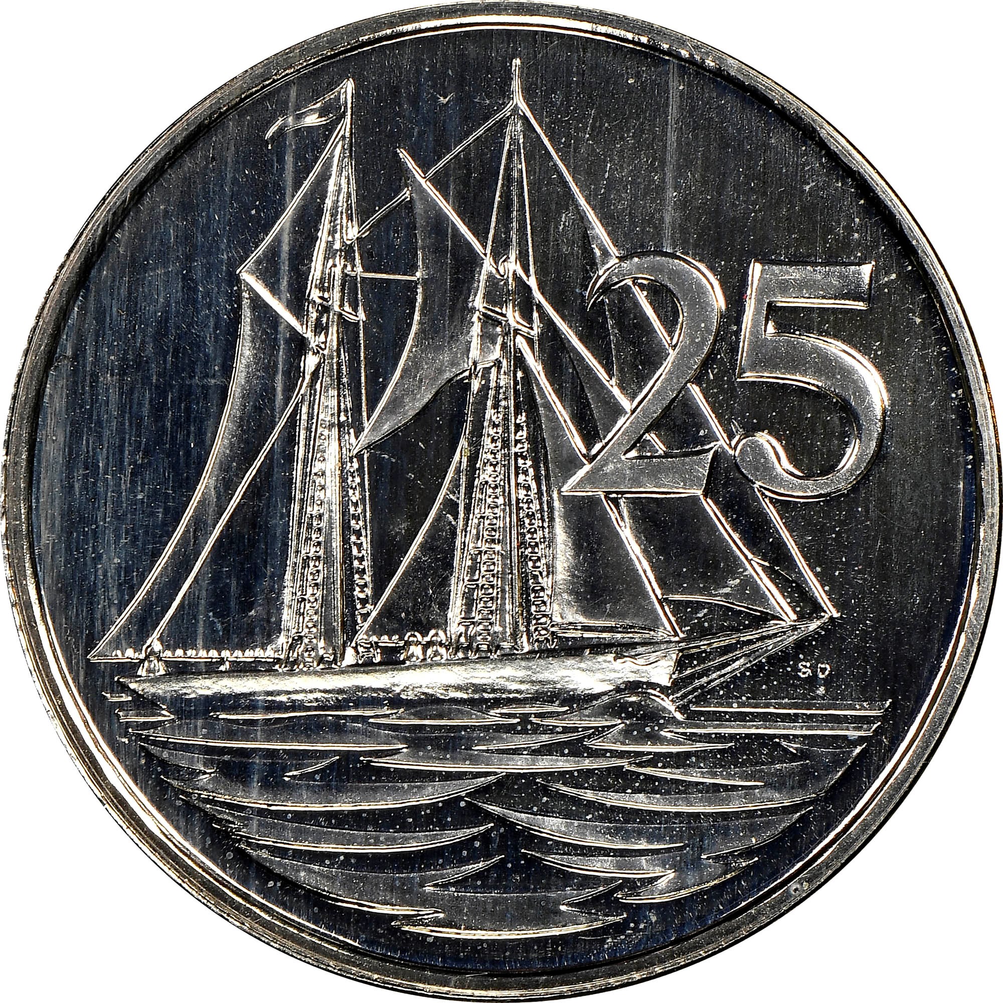 Cayman Islands 25 Cents KM 4 Prices & Values | NGC