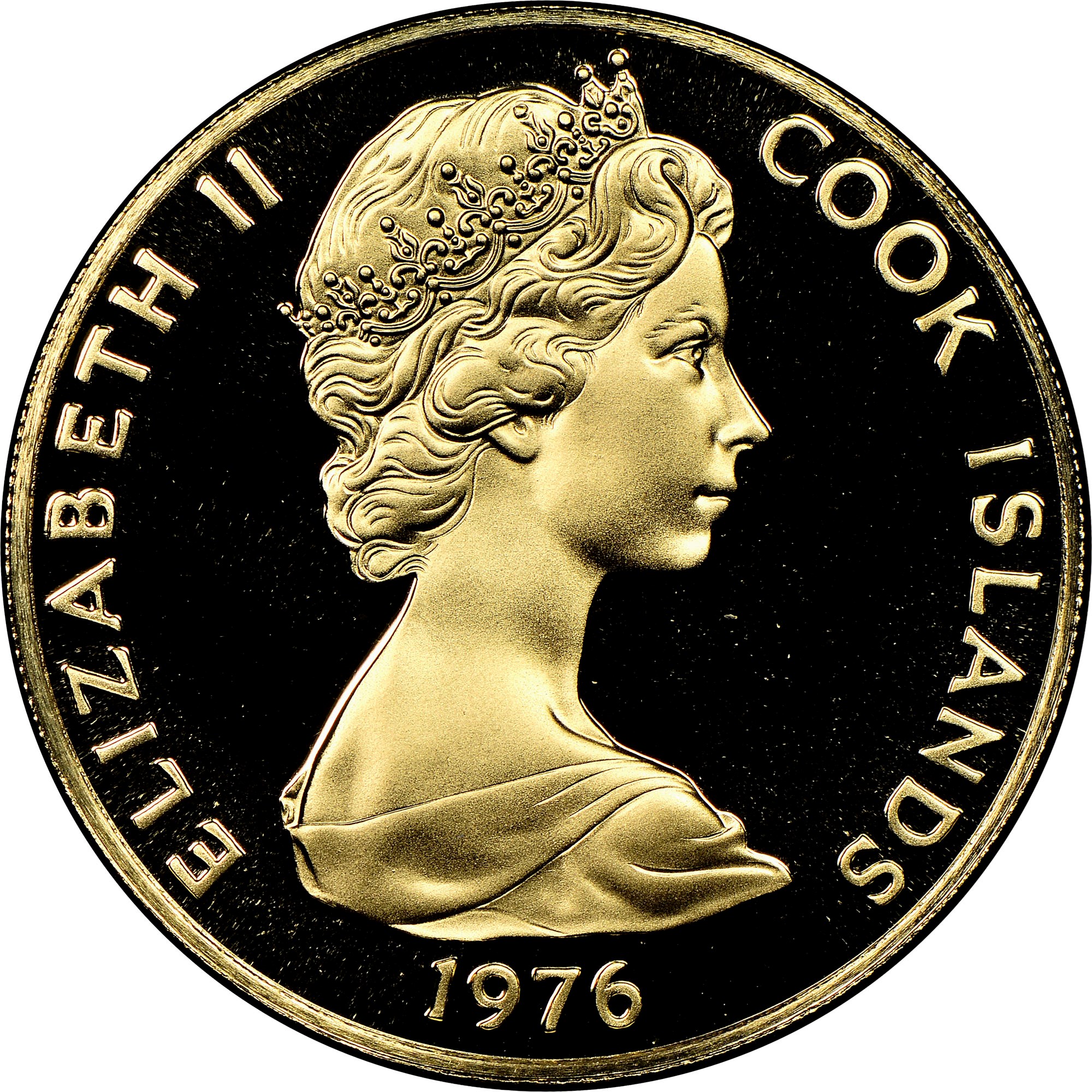 ☆ 1976 クック諸島 100ドル 金貨 NGC PF69UCAM ☆ アメリカ建国200年記念