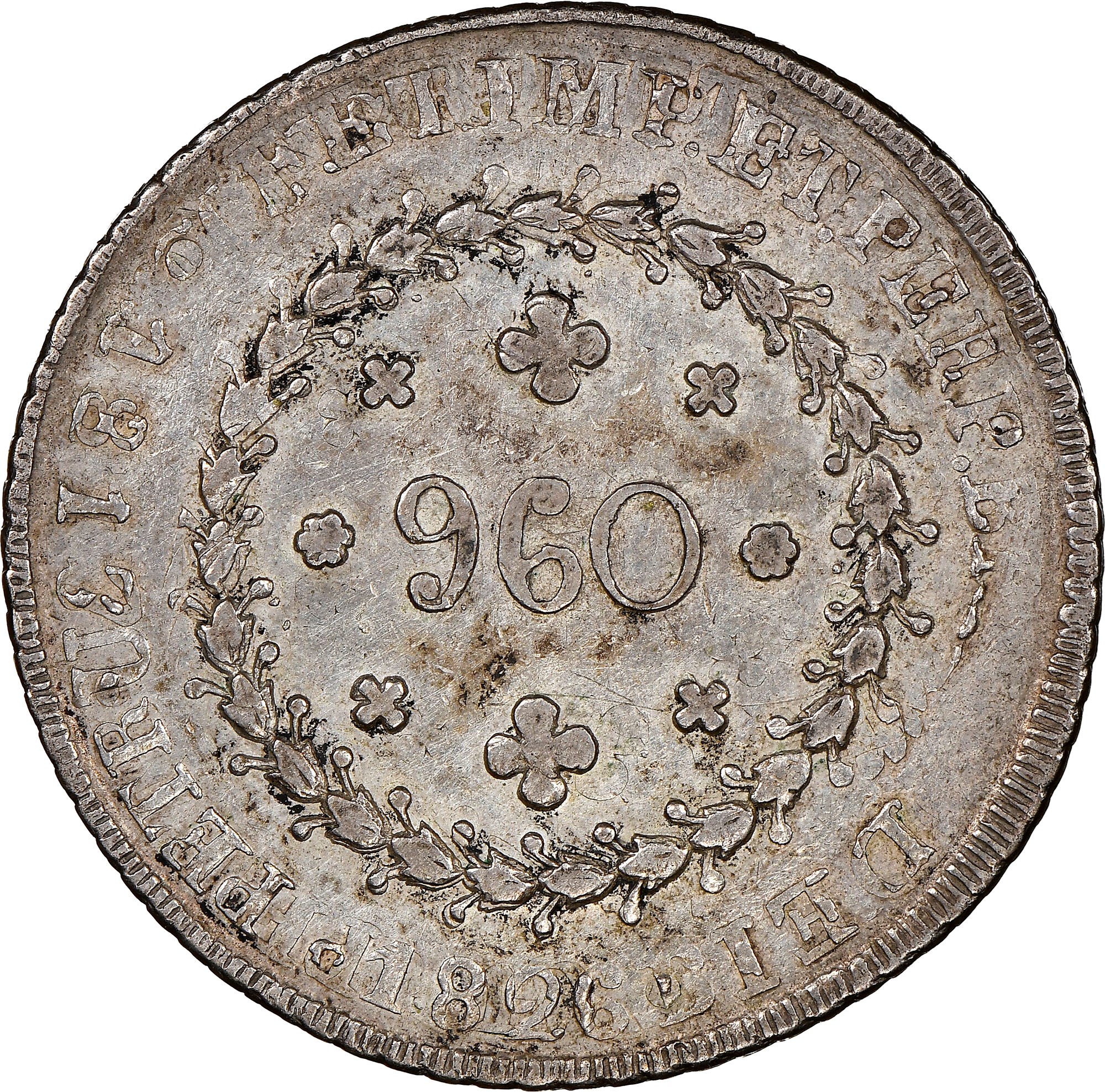 Brazil 960 Reis KM 368.2 Prices & Values | NGC