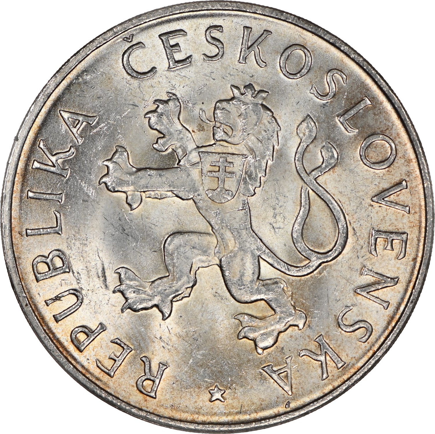 Czechoslovakia 50 Korun KM 44 Prices & Values | NGC