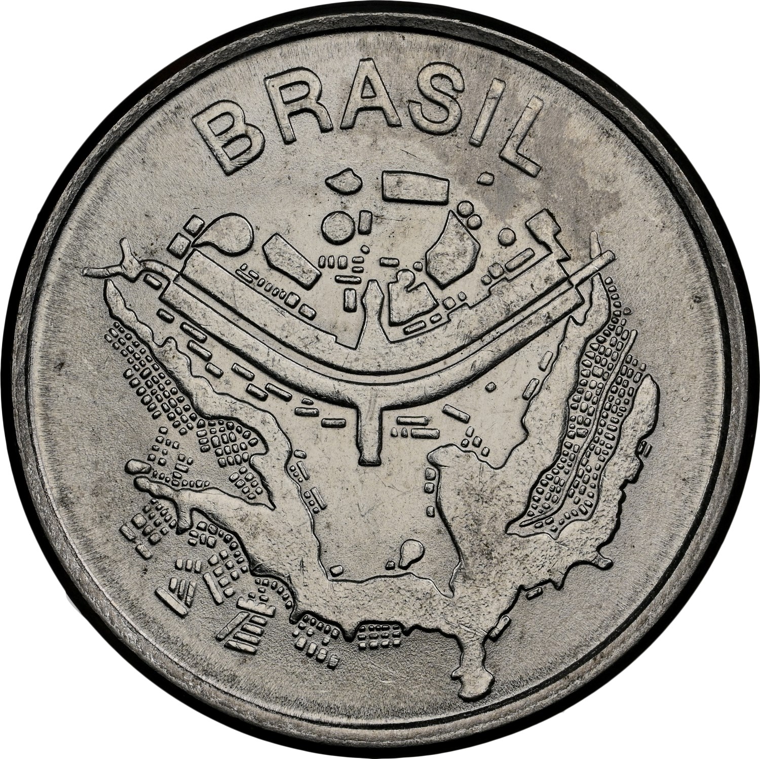 Brazil 50 Cruzeiros KM 594.1 Prices & Values | NGC