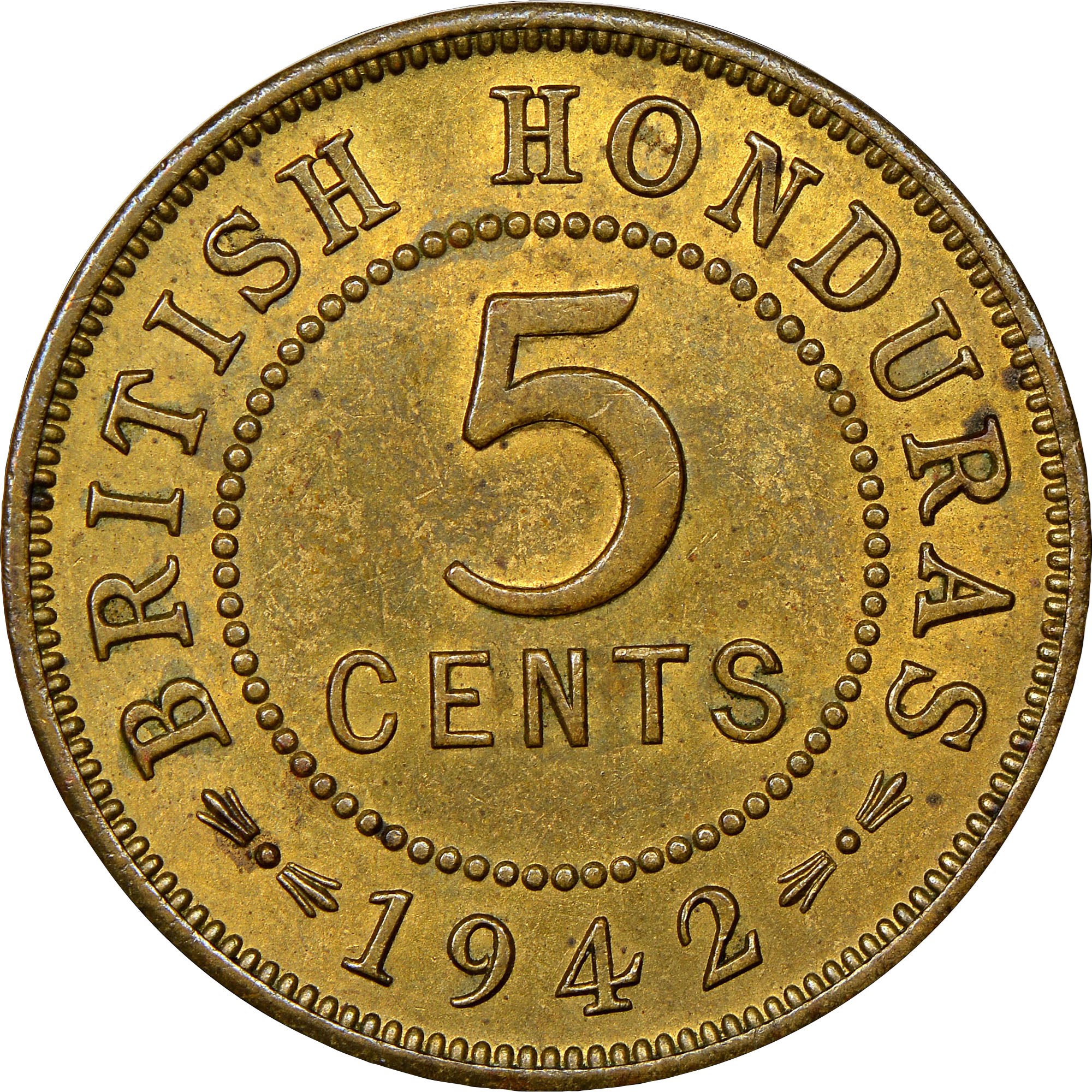 British Honduras 5 Cents KM 22a Prices & Values | NGC