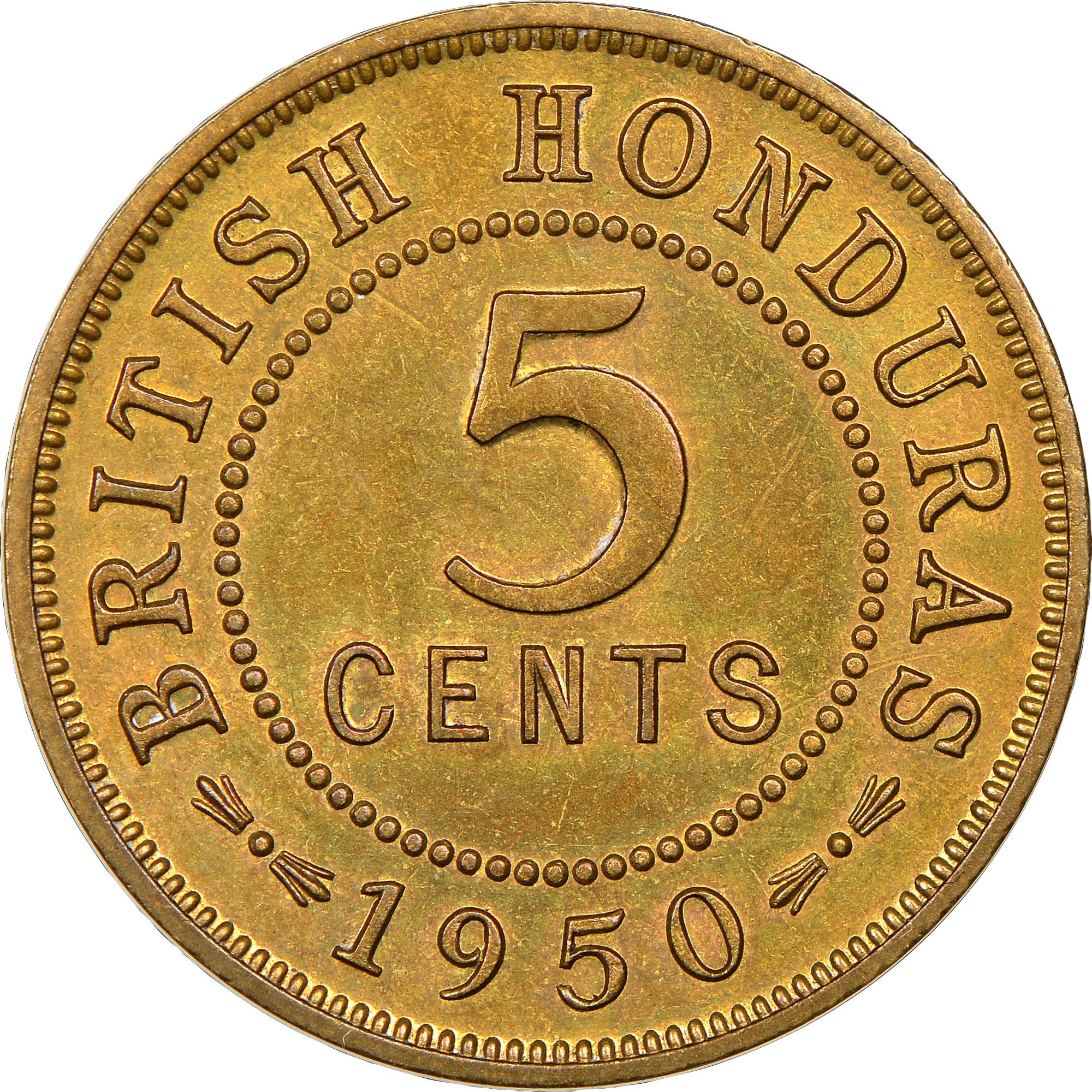 British Honduras 5 Cents KM 25 Prices & Values NGC