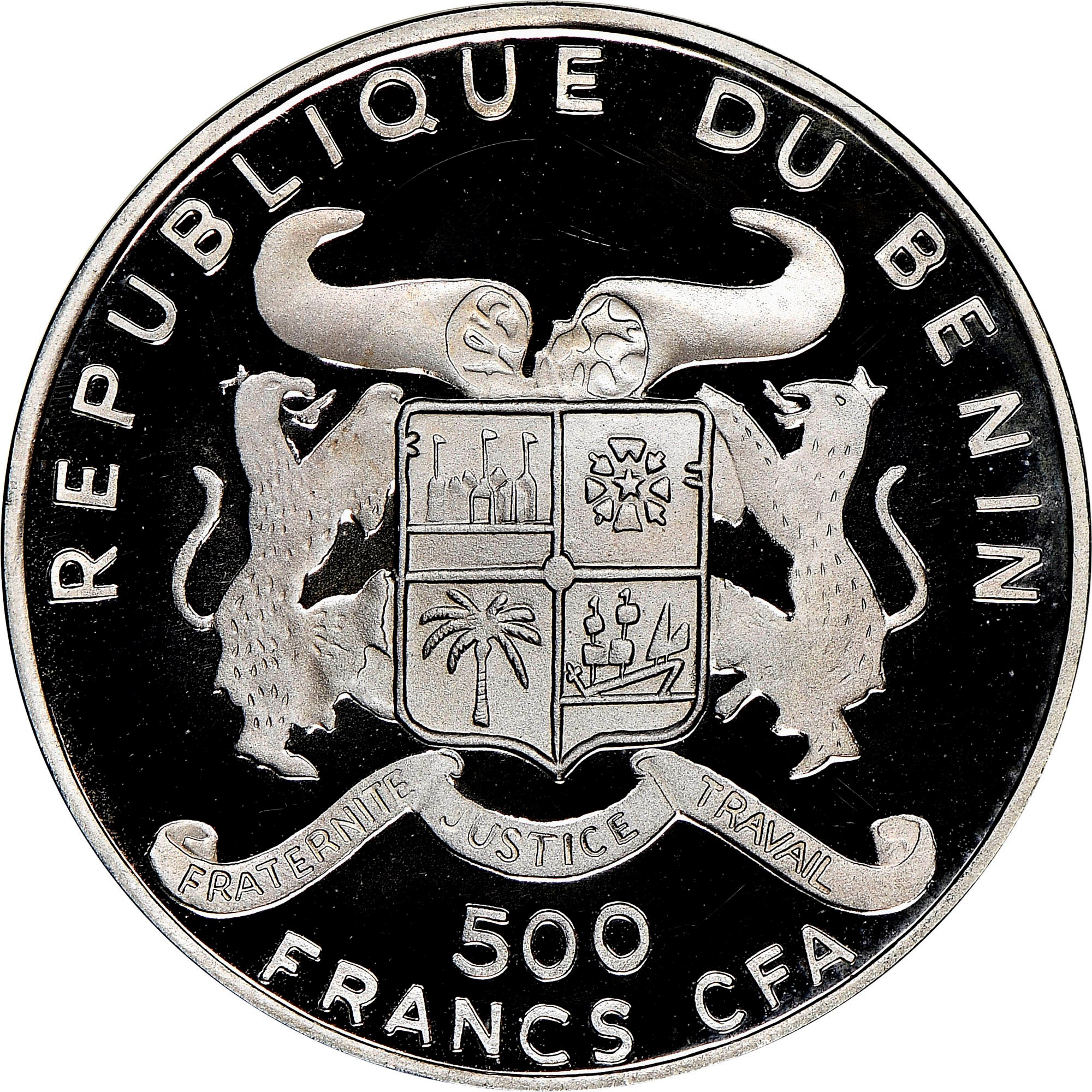 Benin 500 Francs KM 14 Prices & Values | NGC
