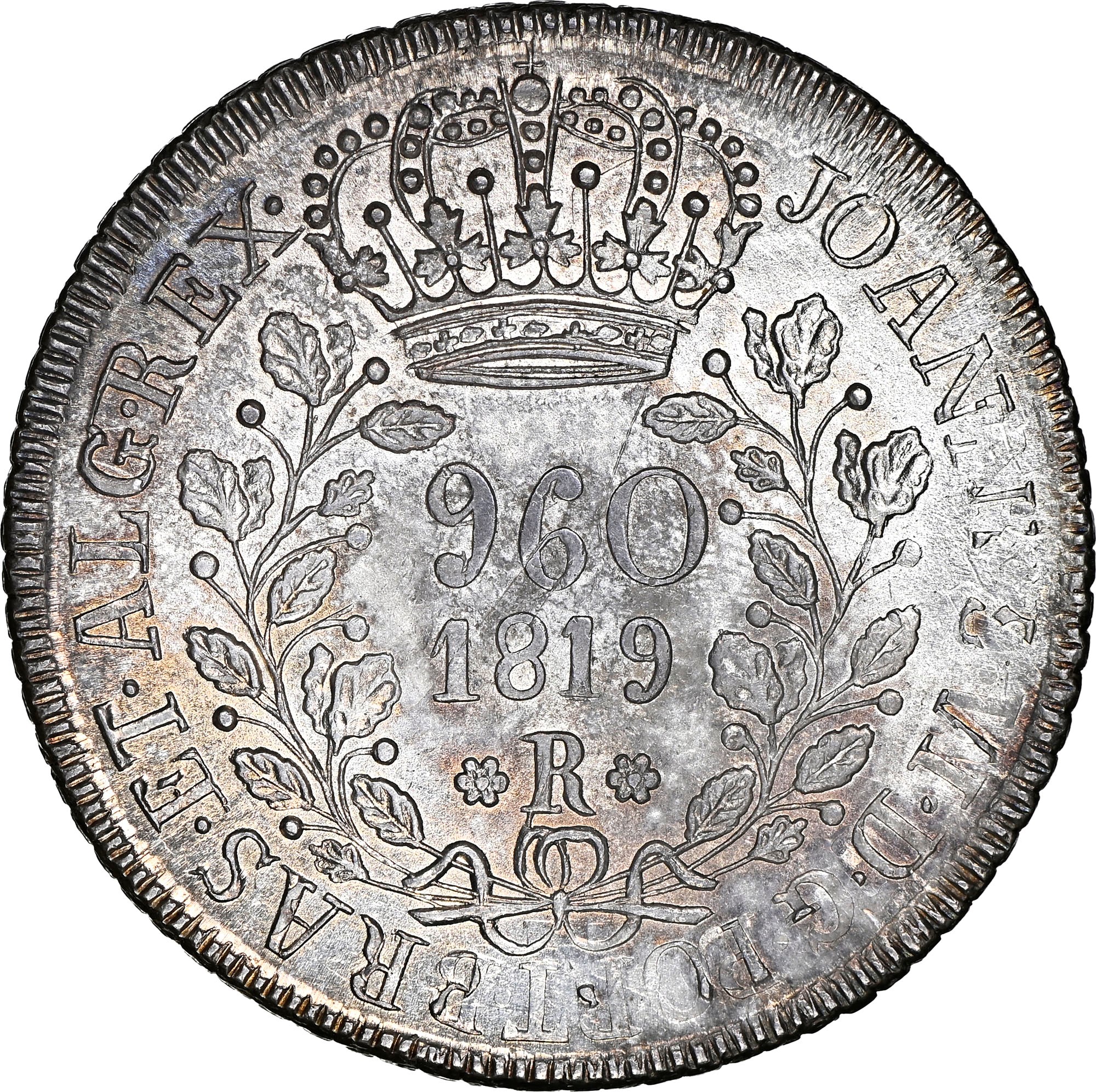 Brazil 960 Reis KM 326.1 Prices & Values | NGC