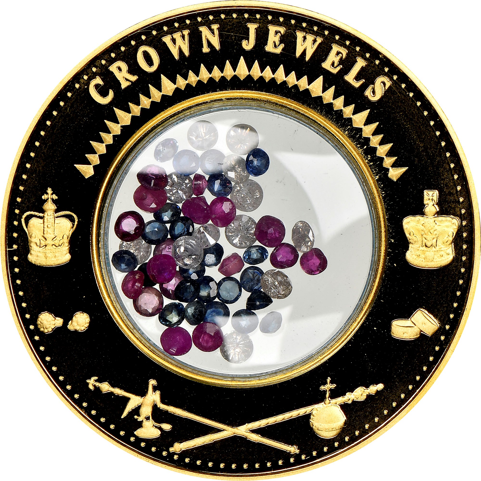 クック諸島/2002/crown jewels coin/クラウンジュエル銀貨 クック諸島