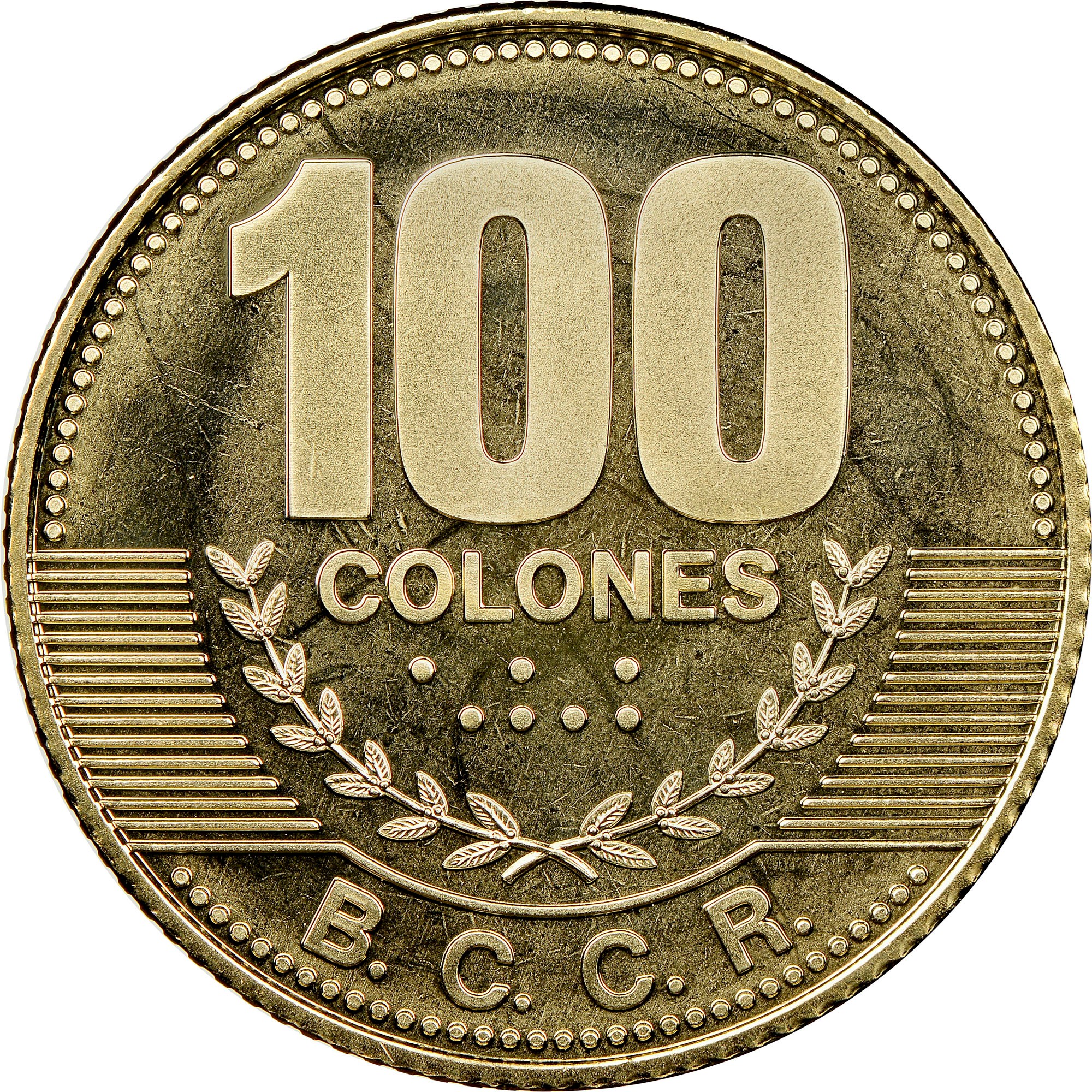 Costa Rica 100 Colones KM 240a Prices & Values NGC