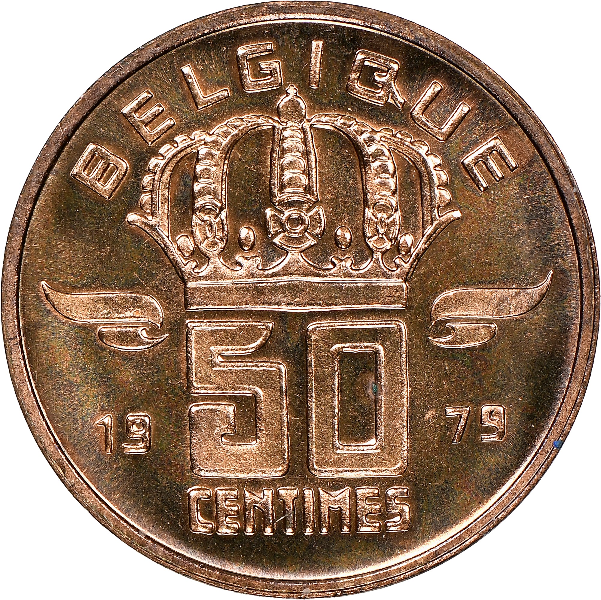 Belgium 50 Centimes KM 148.1 Prices & Values NGC