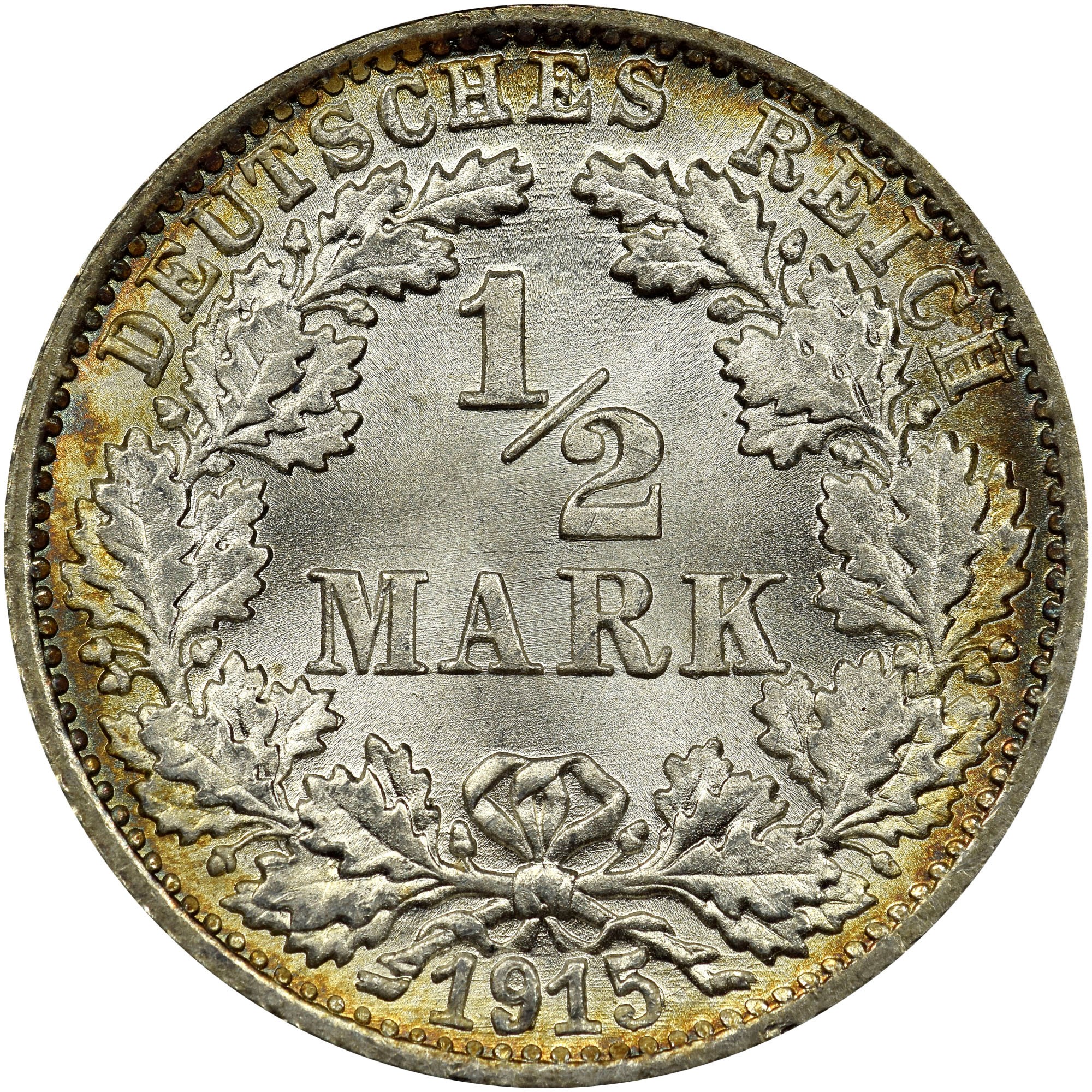 Germany - Empire 1/2 Mark KM 17 Prices & Values | NGC