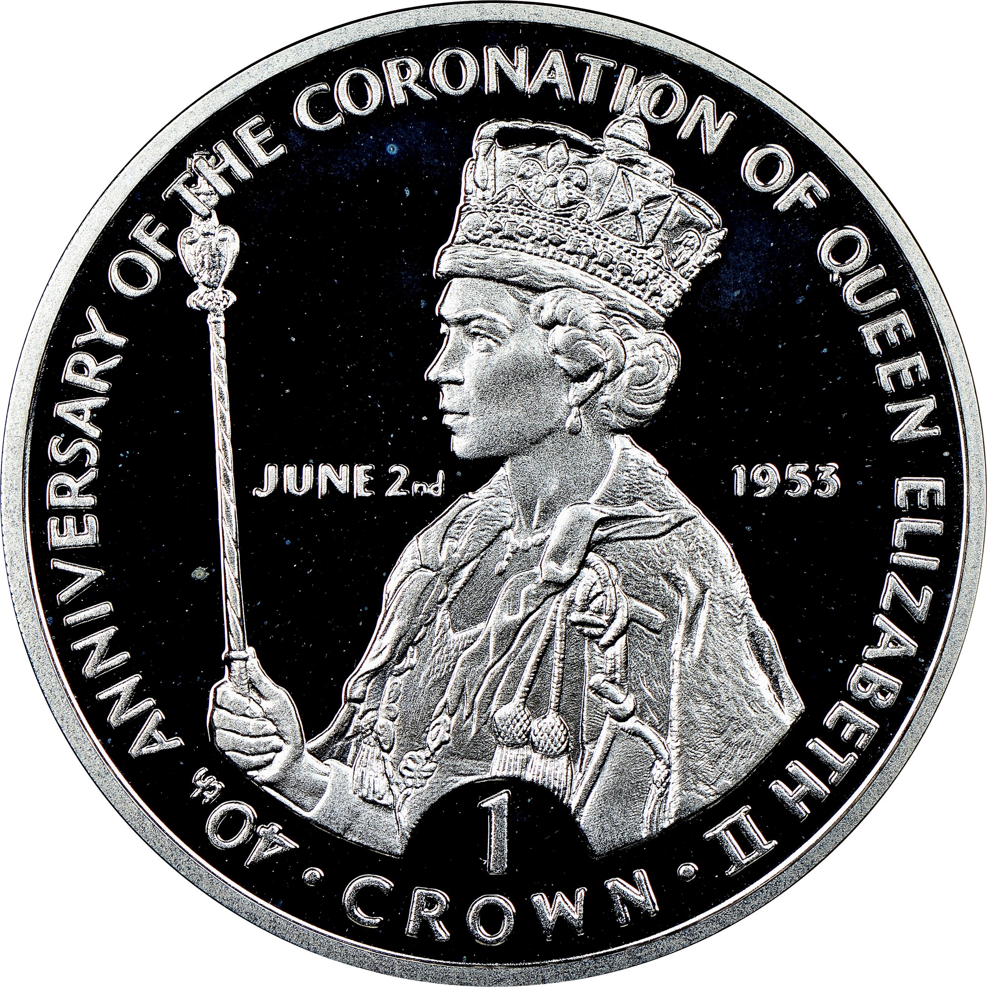 Gibraltar Crown KM 143a Prices & Values | NGC