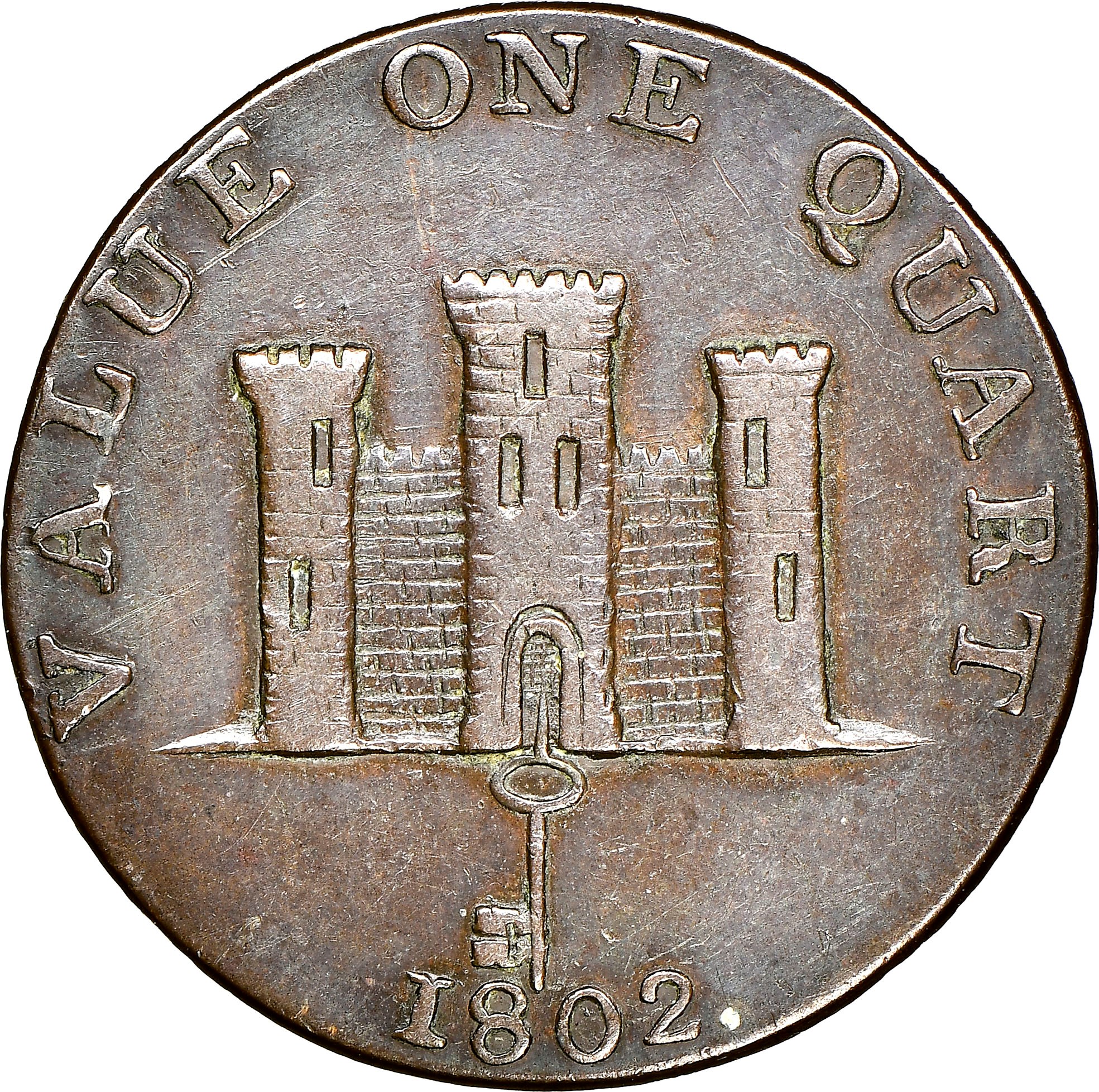 Gibraltar Quart KM Tn1 Prices & Values | NGC