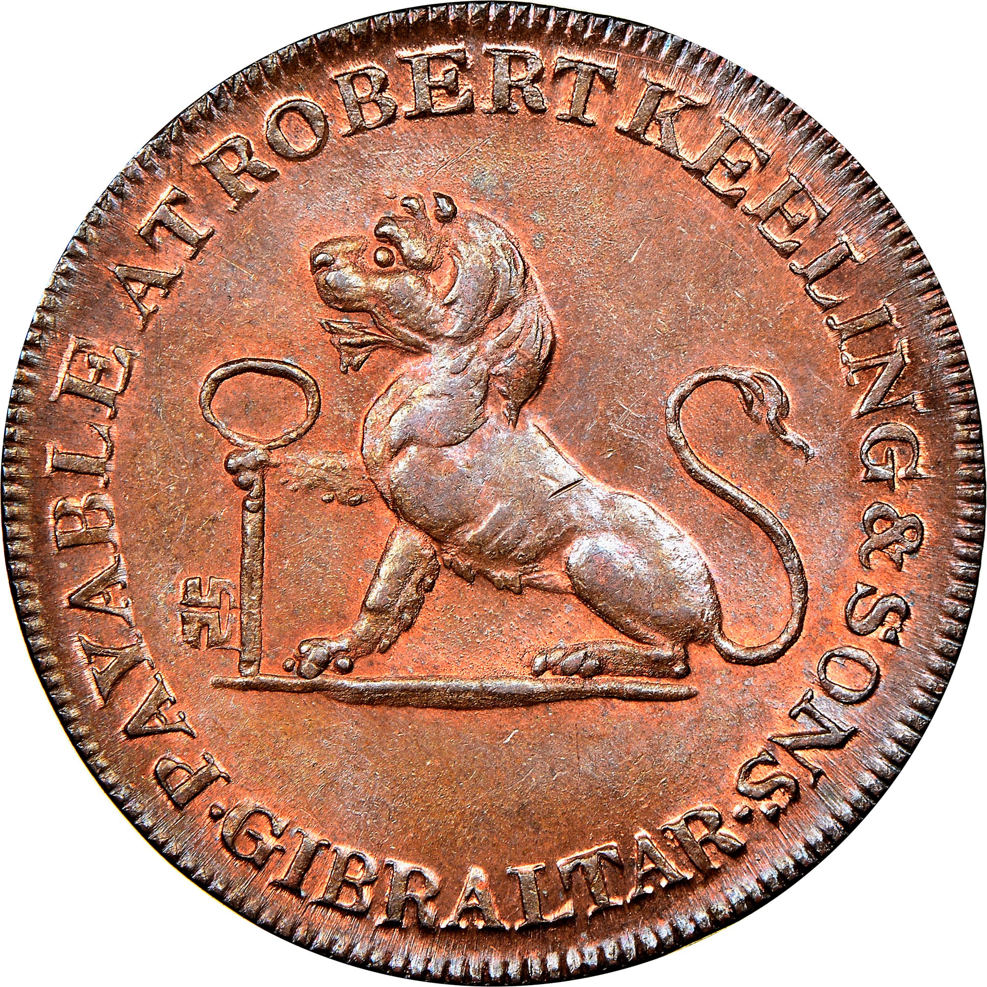 外国イラン クラン銀貨1810年(AH1225) NGC-XF40 Gibraltar Quarto KM Tn3.1 Prices & Values | NGC