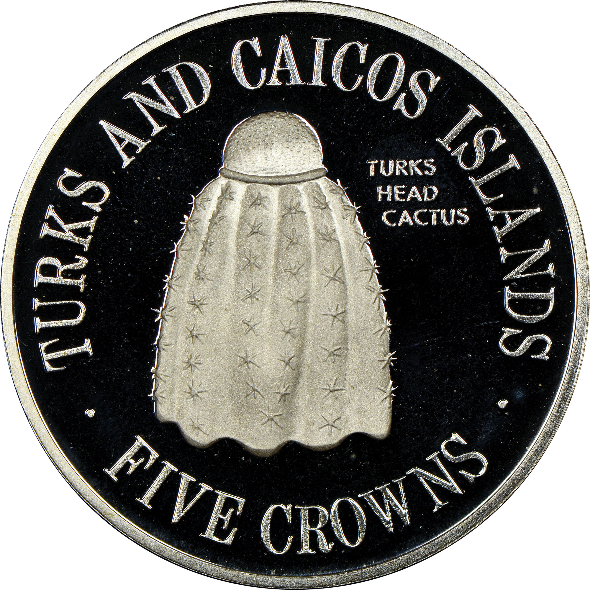 Turks & Caicos Islands 5 Crowns KM 6 Prices & Values | NGC