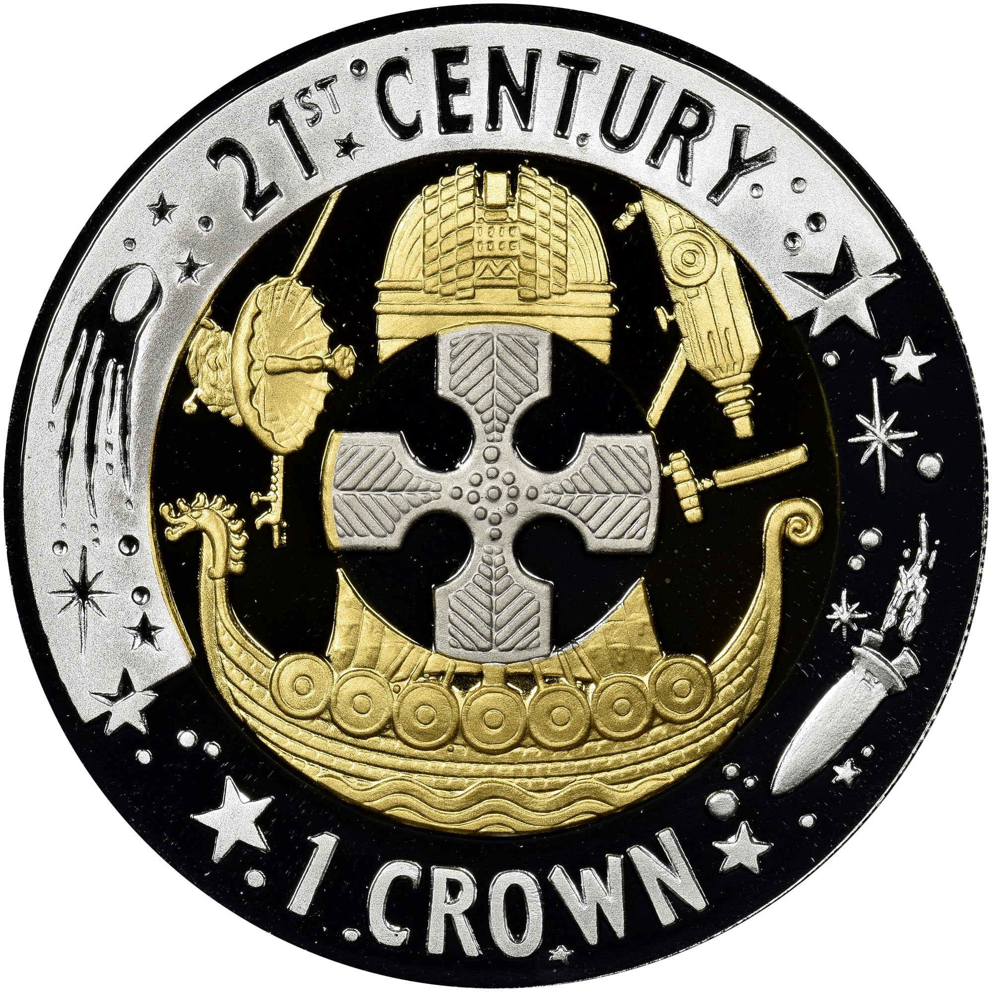 Gibraltar Crown KM 1056 Prices & Values NGC