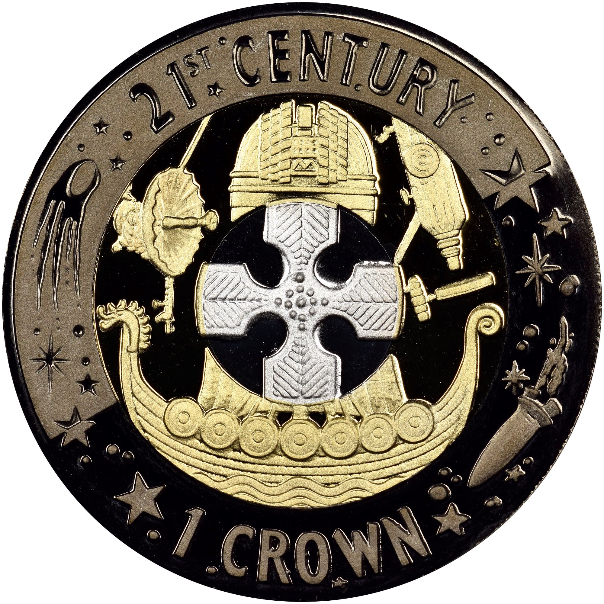 Gibraltar Crown KM 906a Prices & Values NGC