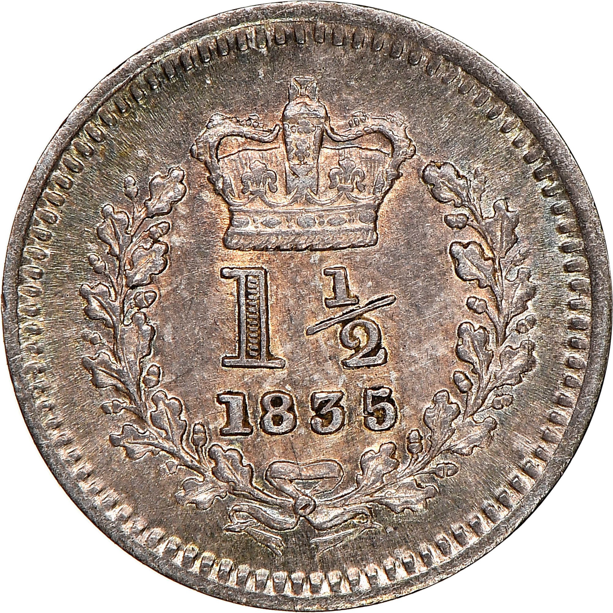 Great Britain 1-1/2 Pence KM 719 Prices & Values | NGC