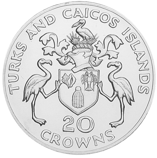 Turks & Caicos Islands 20 Crowns KM 2 Prices & Values | NGC