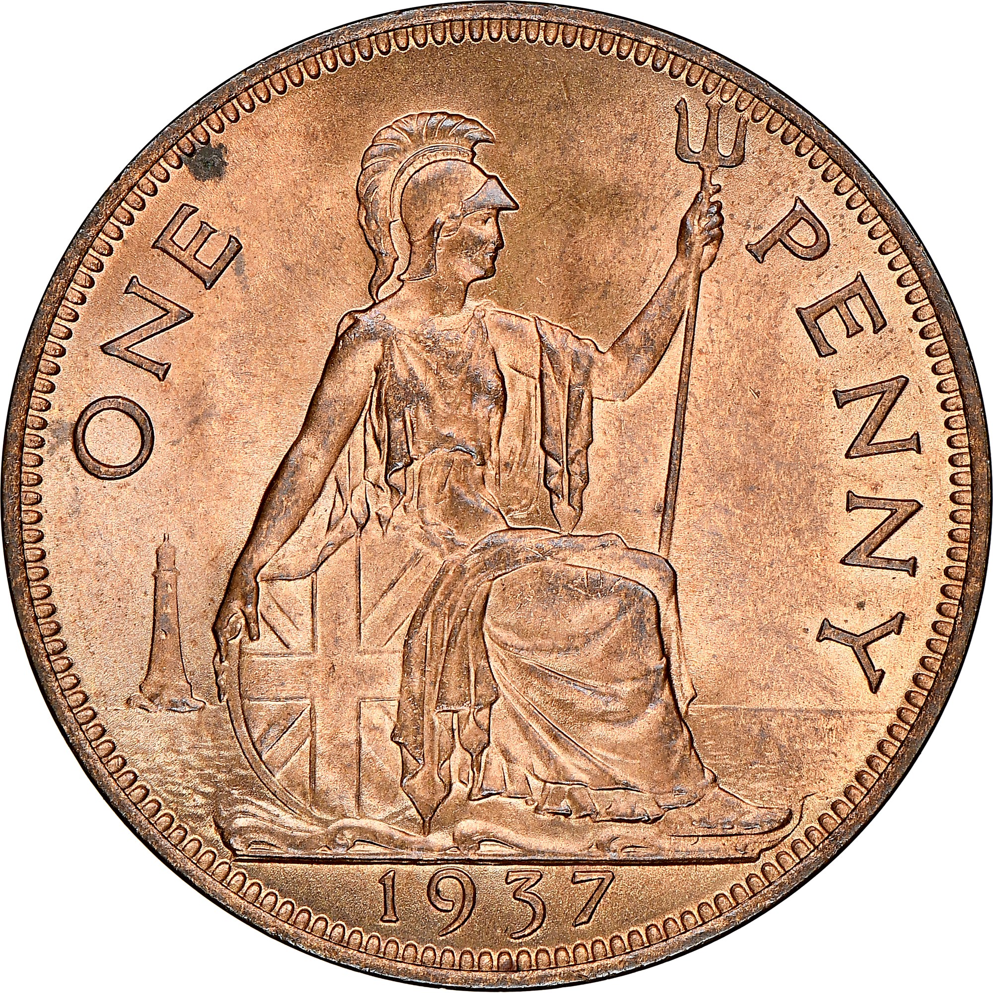 Great Britain Penny KM 845 Prices & Values NGC