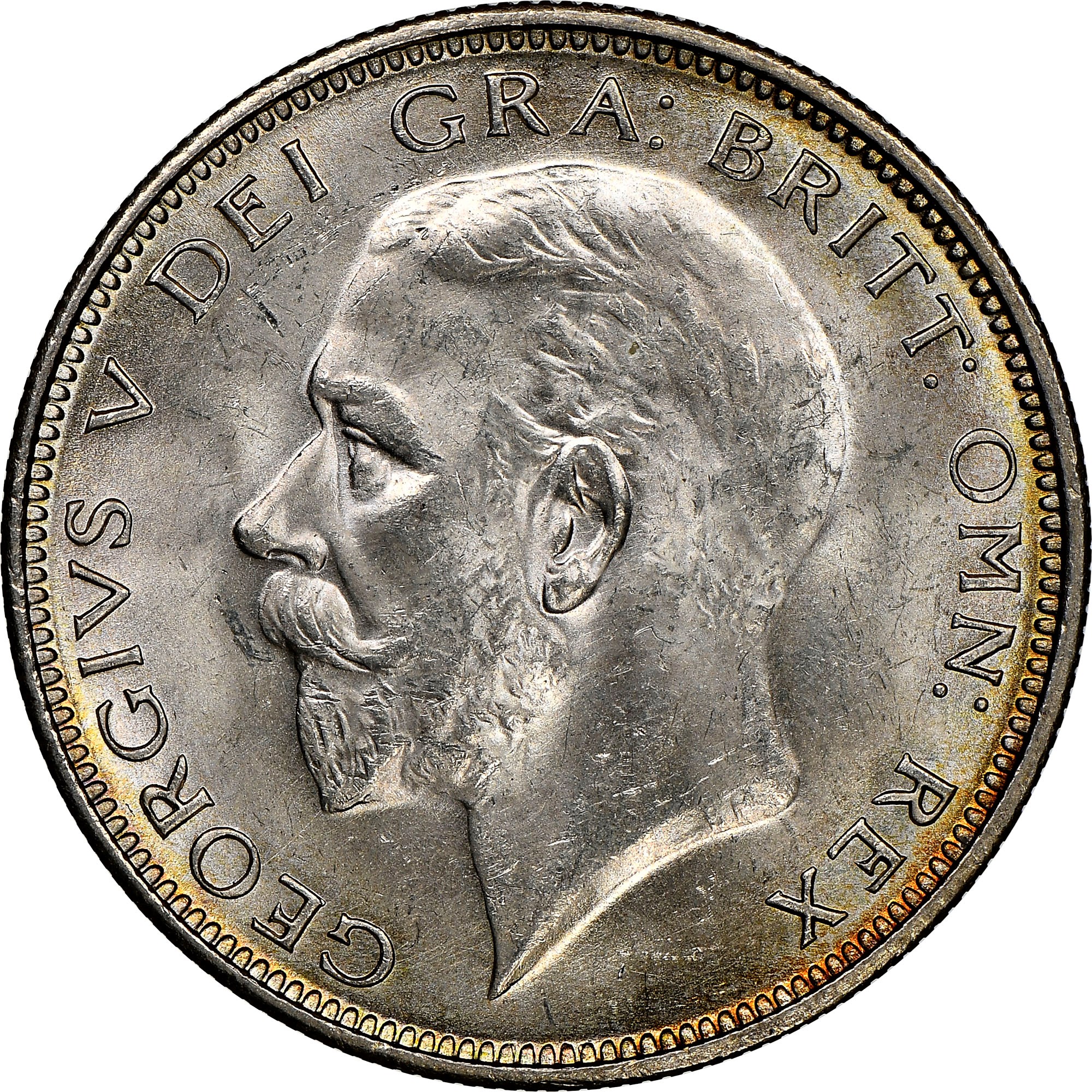 1927 イギリス 1/2クラウン 銀貨 ジョージ NGC アンティーク  Great Britain 1/2 Crown KM 830 Prices & Values | NGC