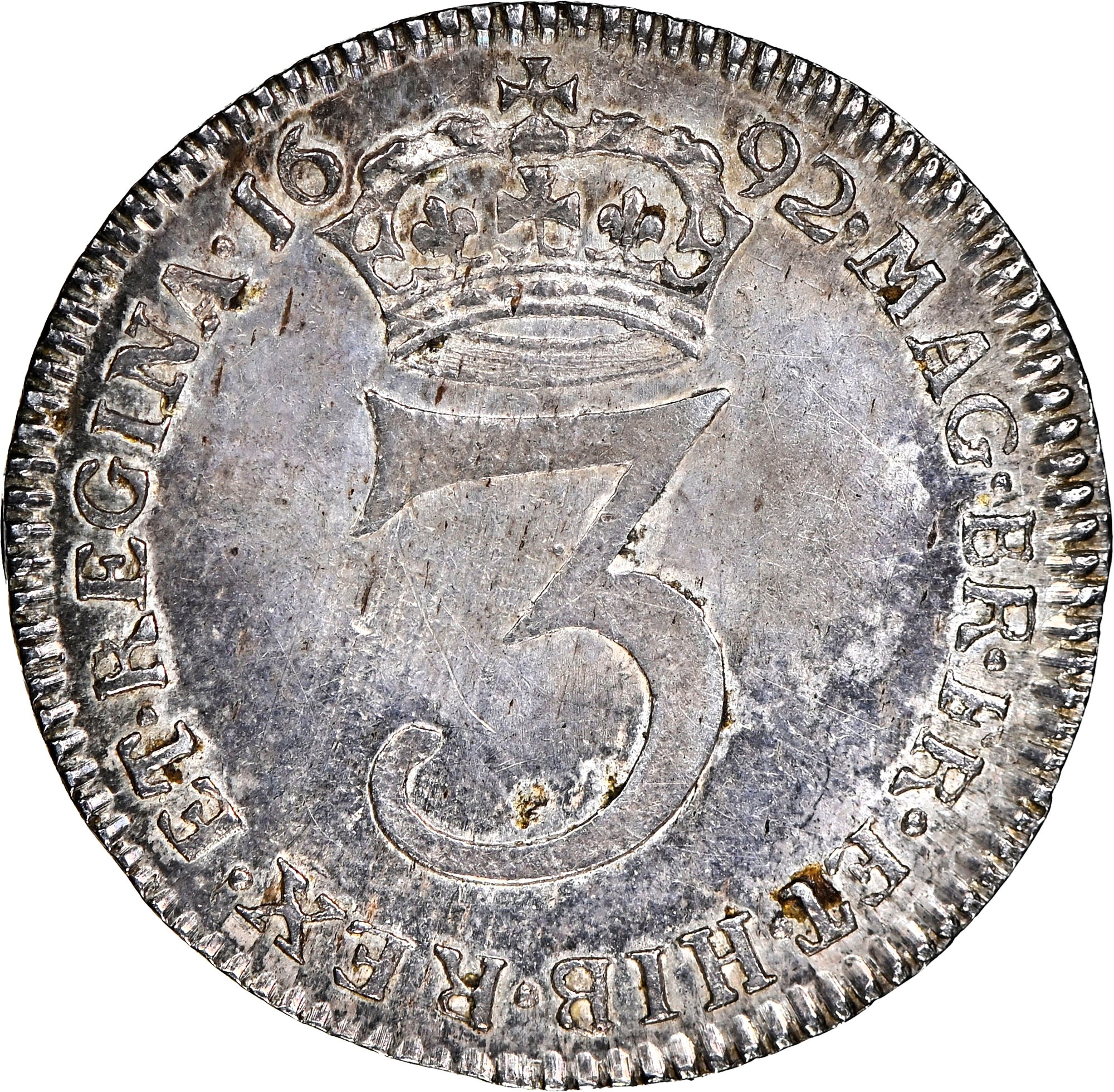 Great Britain 3 Pence KM 470.2 Prices & Values | NGC