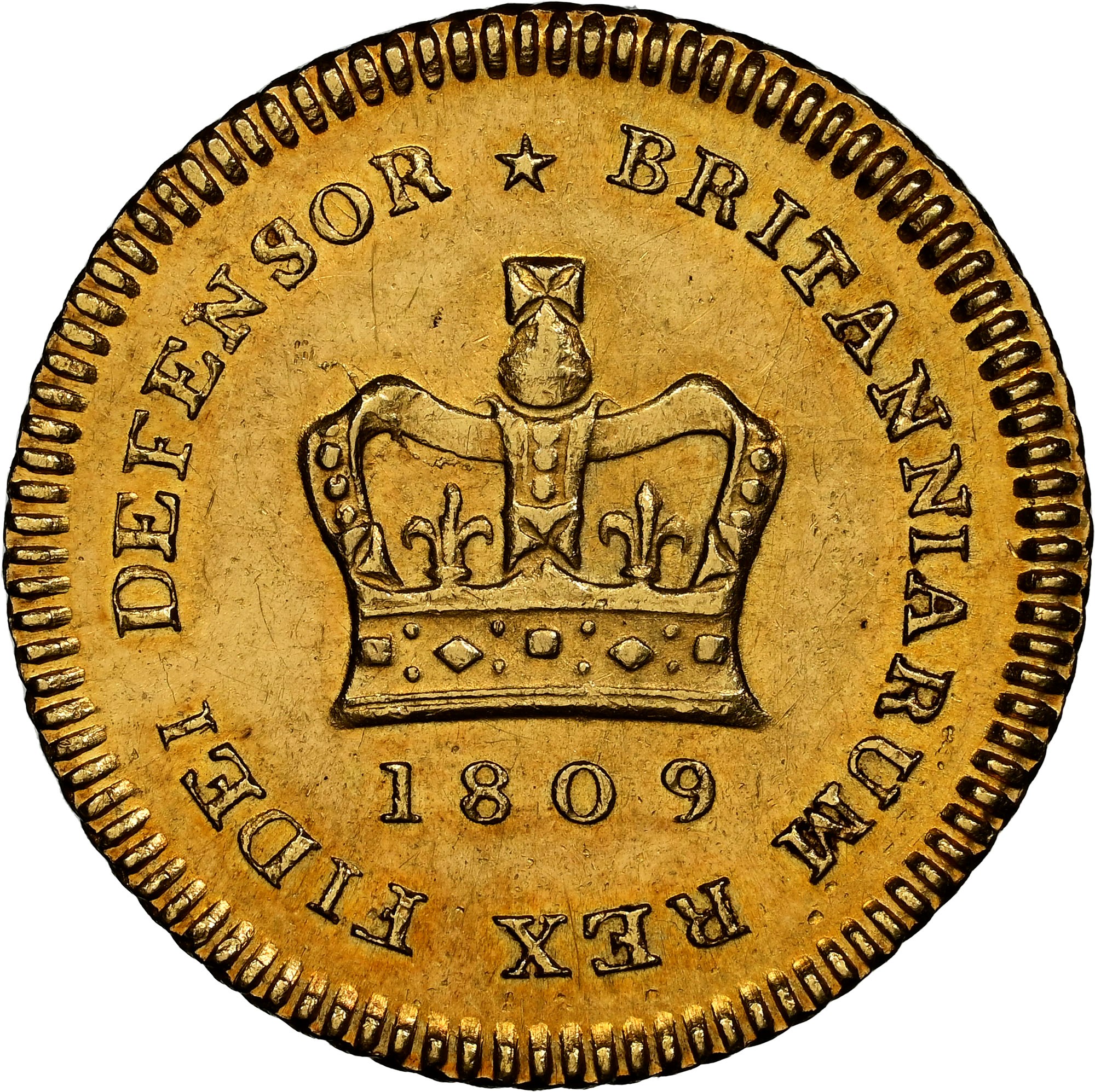 NGC-VF35BN　イギリス領ガイアナ　1813　ジョージ3世　銅貨 ○レアコイン○ 試鋳貨4種プレミアム ジョージ3世 1762-1813年 英国 コレクション