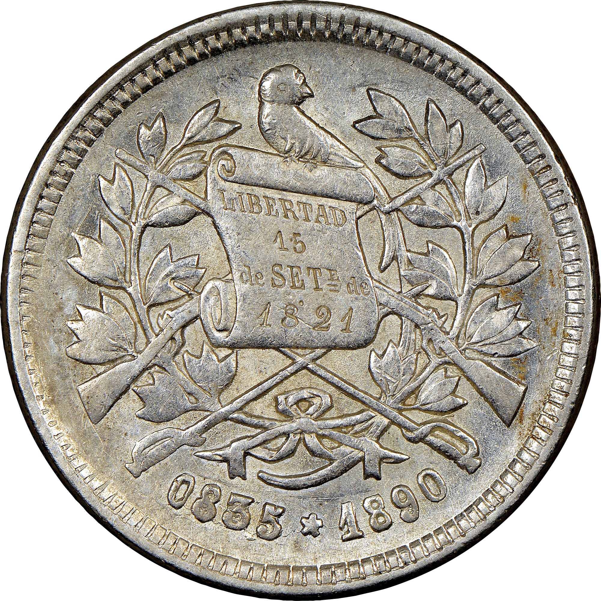 Guatemala 25 Centavos KM 205.2 Prices & Values | NGC