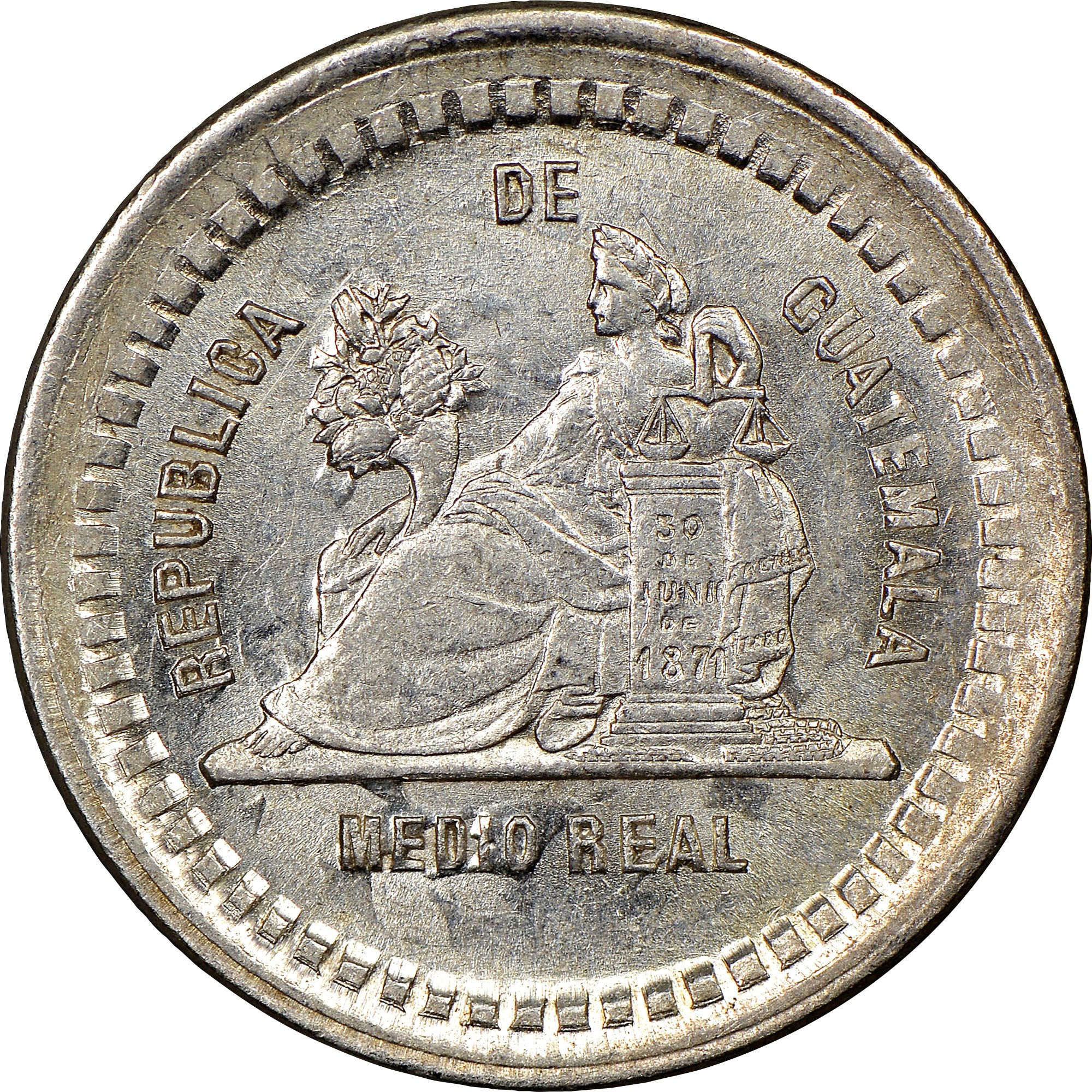 Guatemala 1/2 Real KM 155.2 Prices & Values | NGC