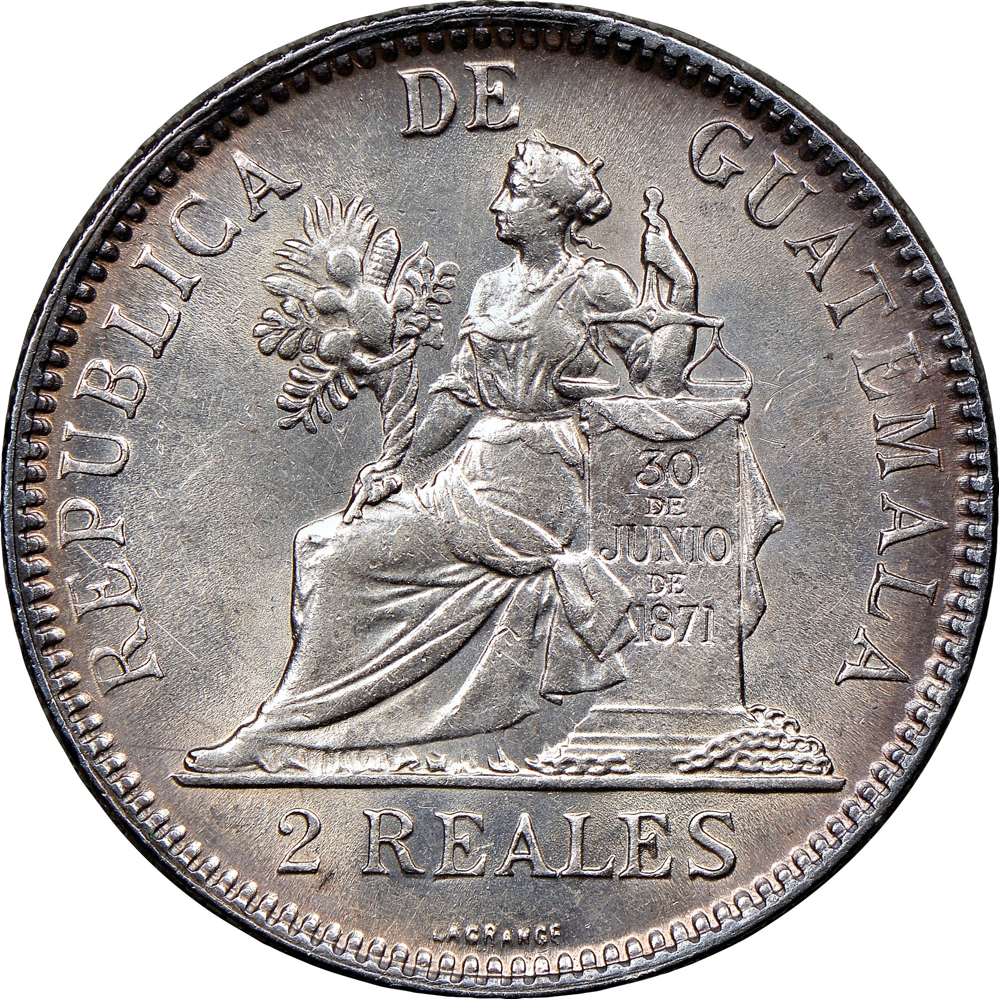 Guatemala 2 Reales KM 167 Prices & Values | NGC