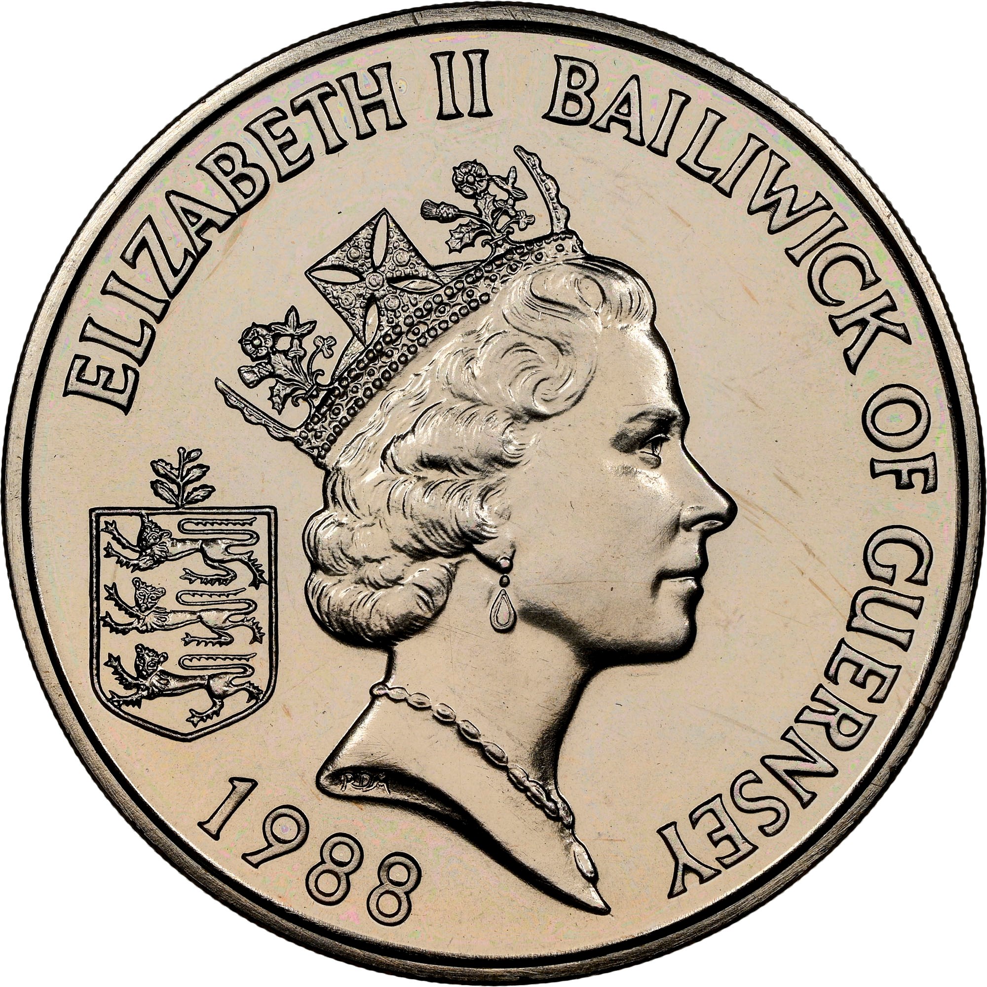 Guernsey 2 Pounds KM 50 Prices & Values NGC