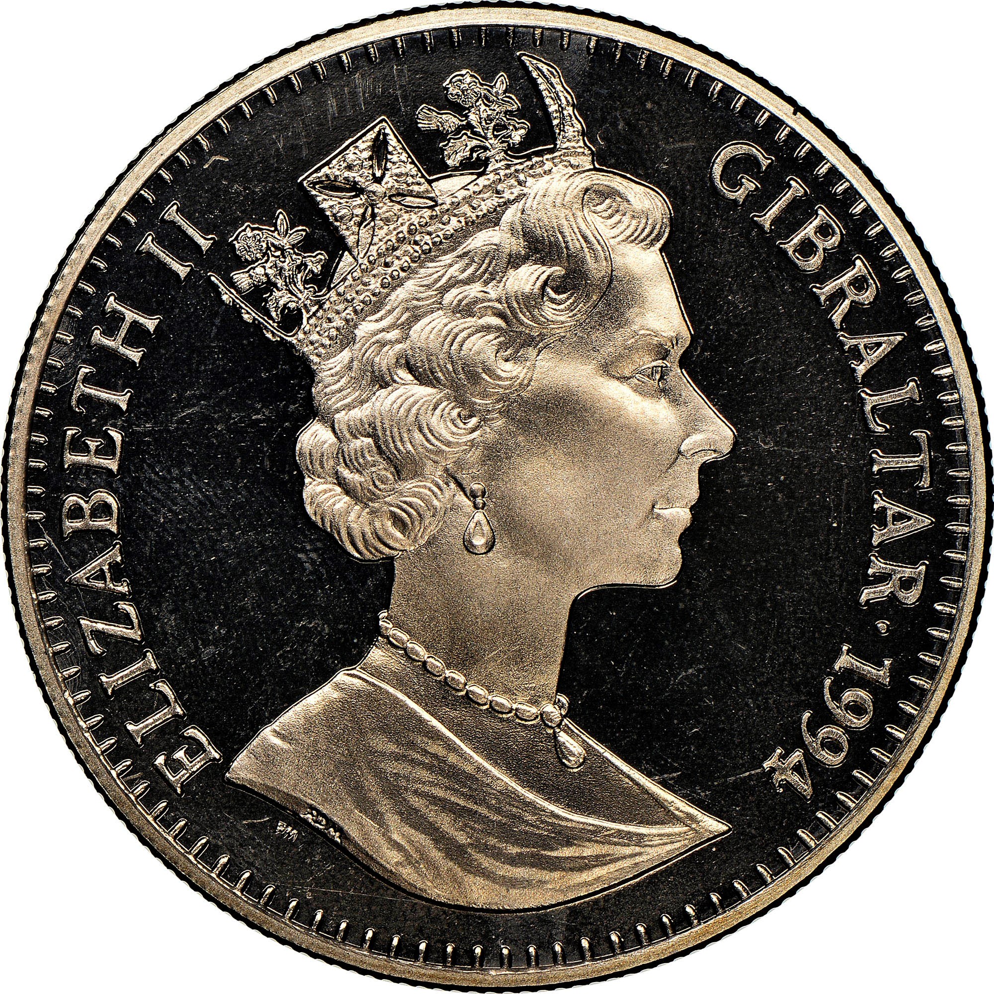 Gibraltar Crown KM 292 Prices & Values NGC