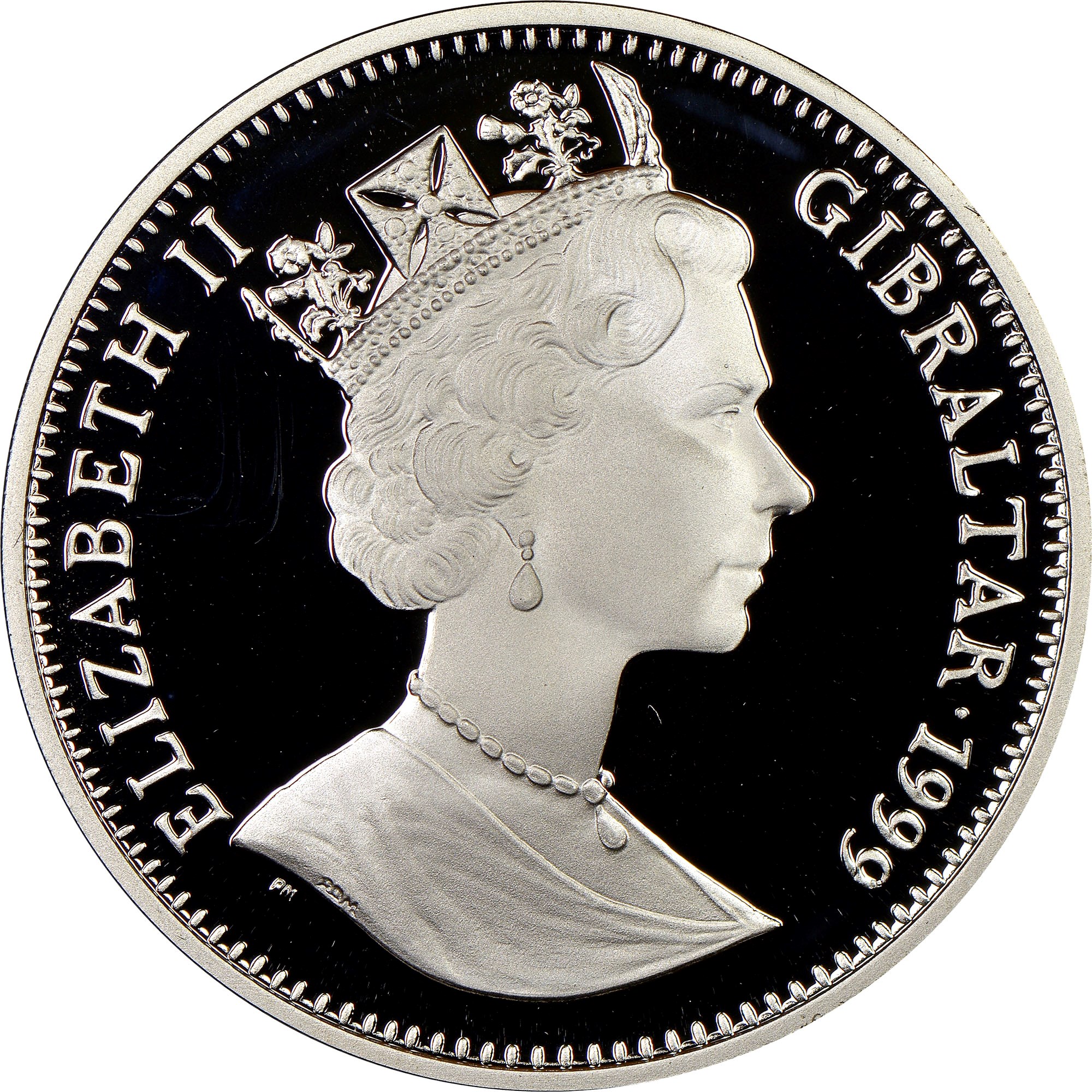 Gibraltar Crown KM 783.1a Prices & Values NGC