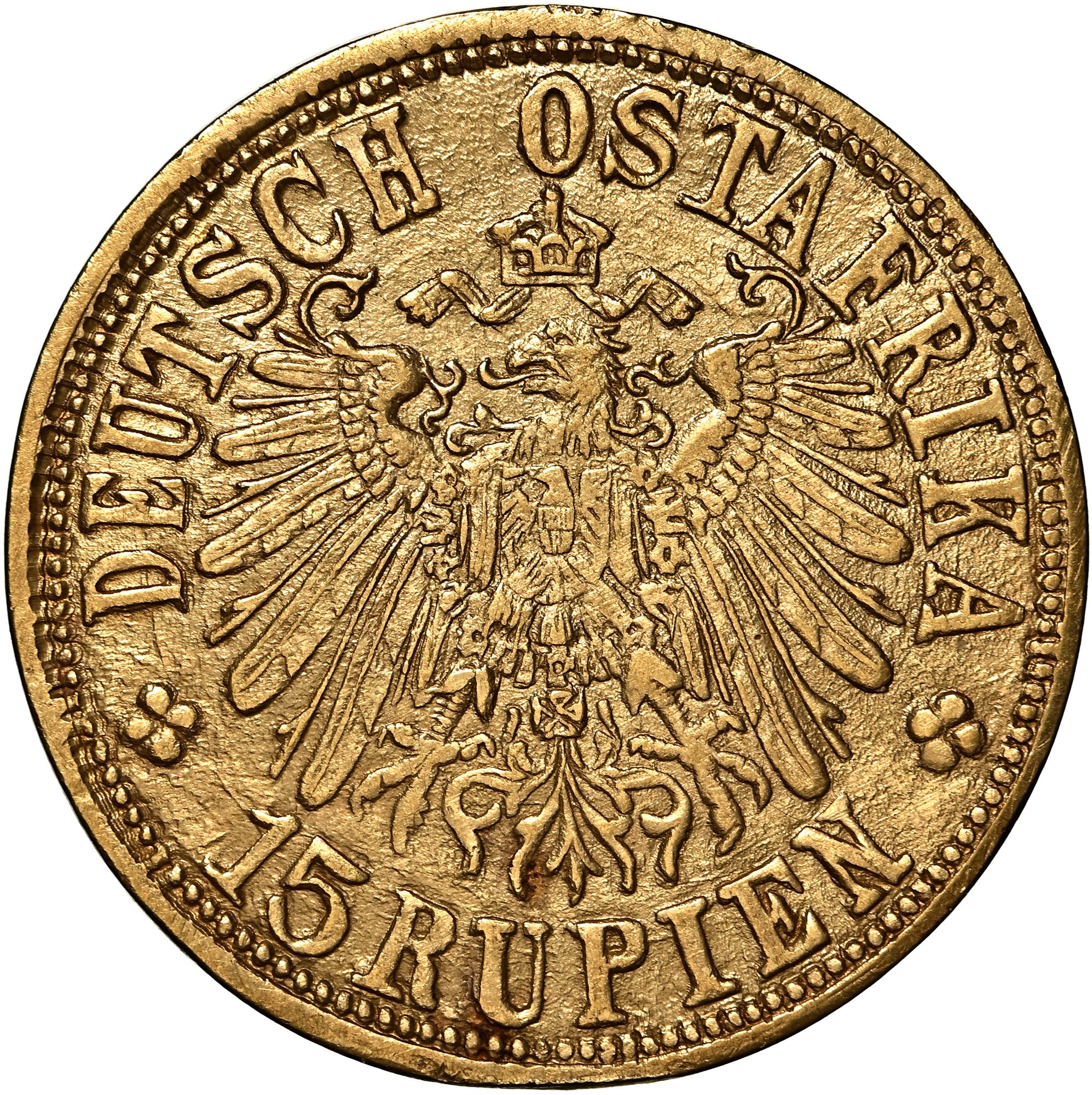 German East Africa 15 Rupien KM 16.2 Prices & Values | NGC