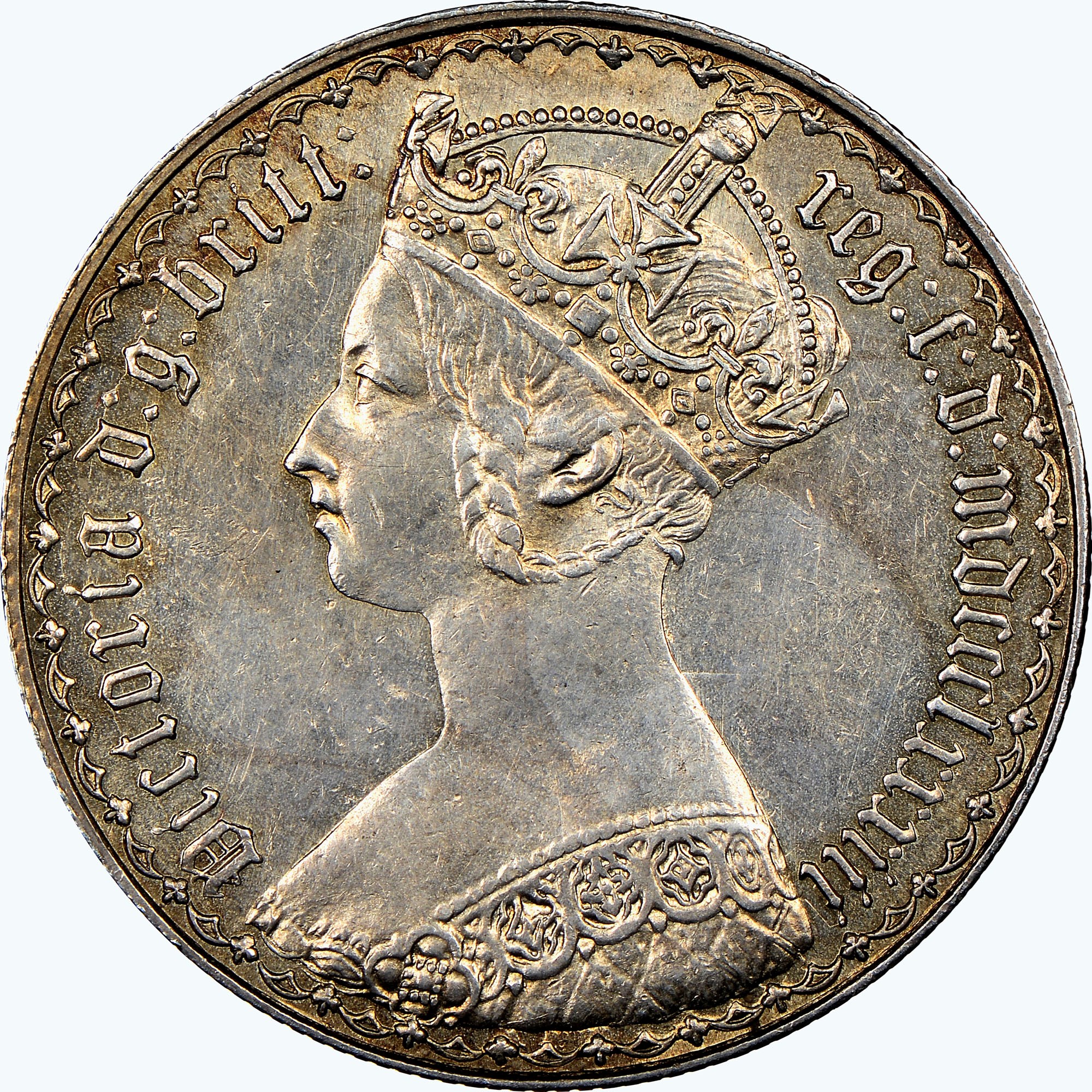 Great Britain Florin KM 746.4 Prices & Values | NGC