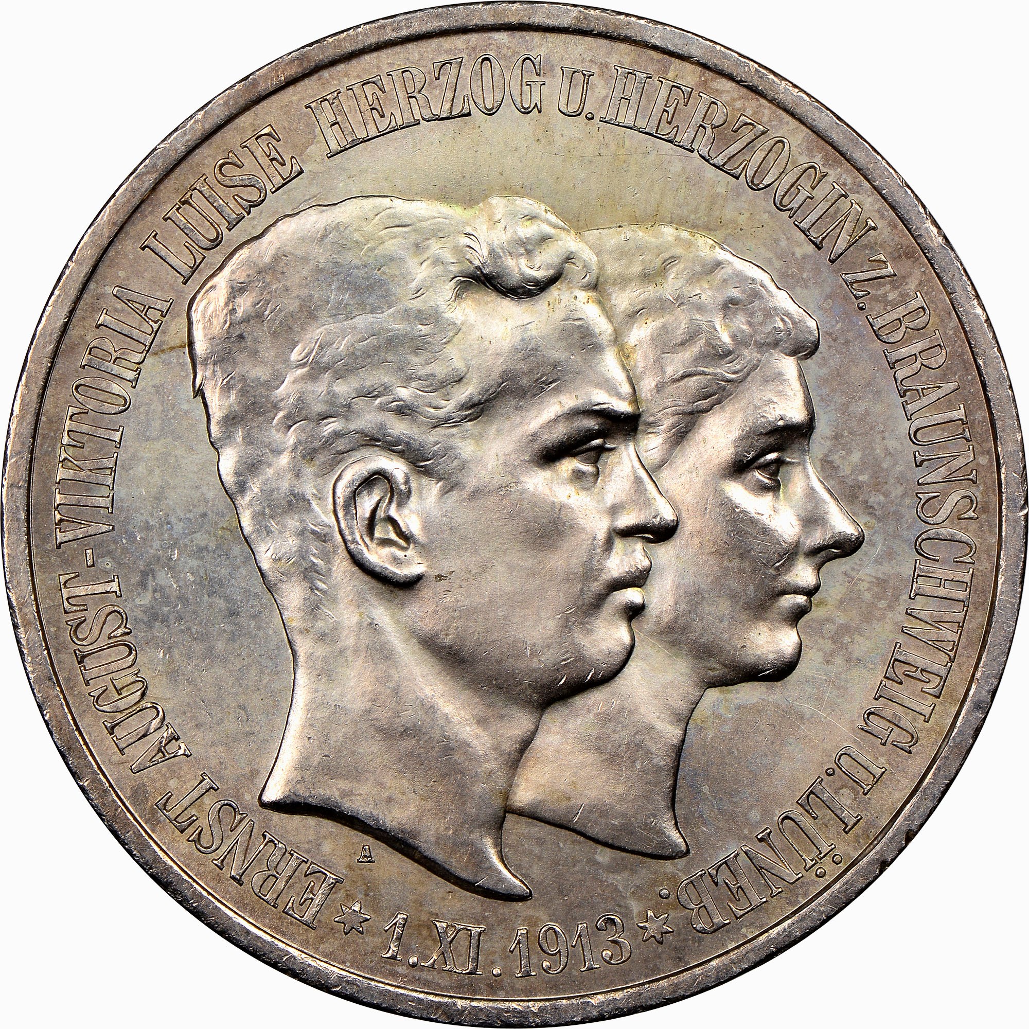 German States BRUNSWICK-WOLFENBÜTTEL 5 Mark KM 1164 Prices & Values |