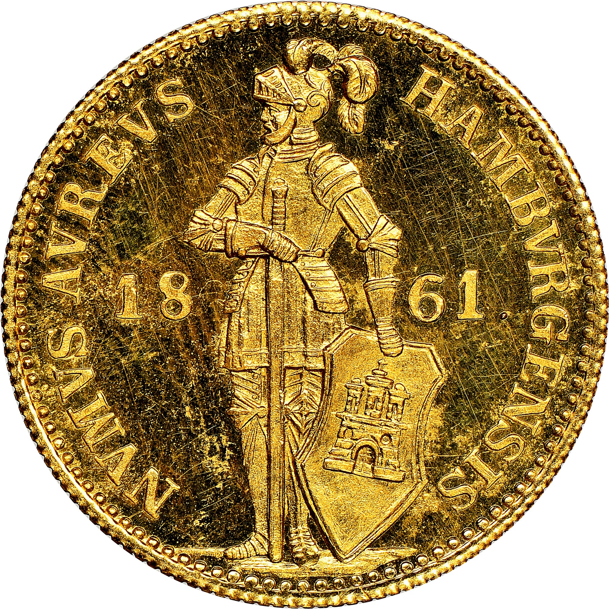 GERMANY Hamburg ハンブルグ 1803 NGC-PF62 German States HAMBURG Ducat KM 579 Prices & Values | NGC