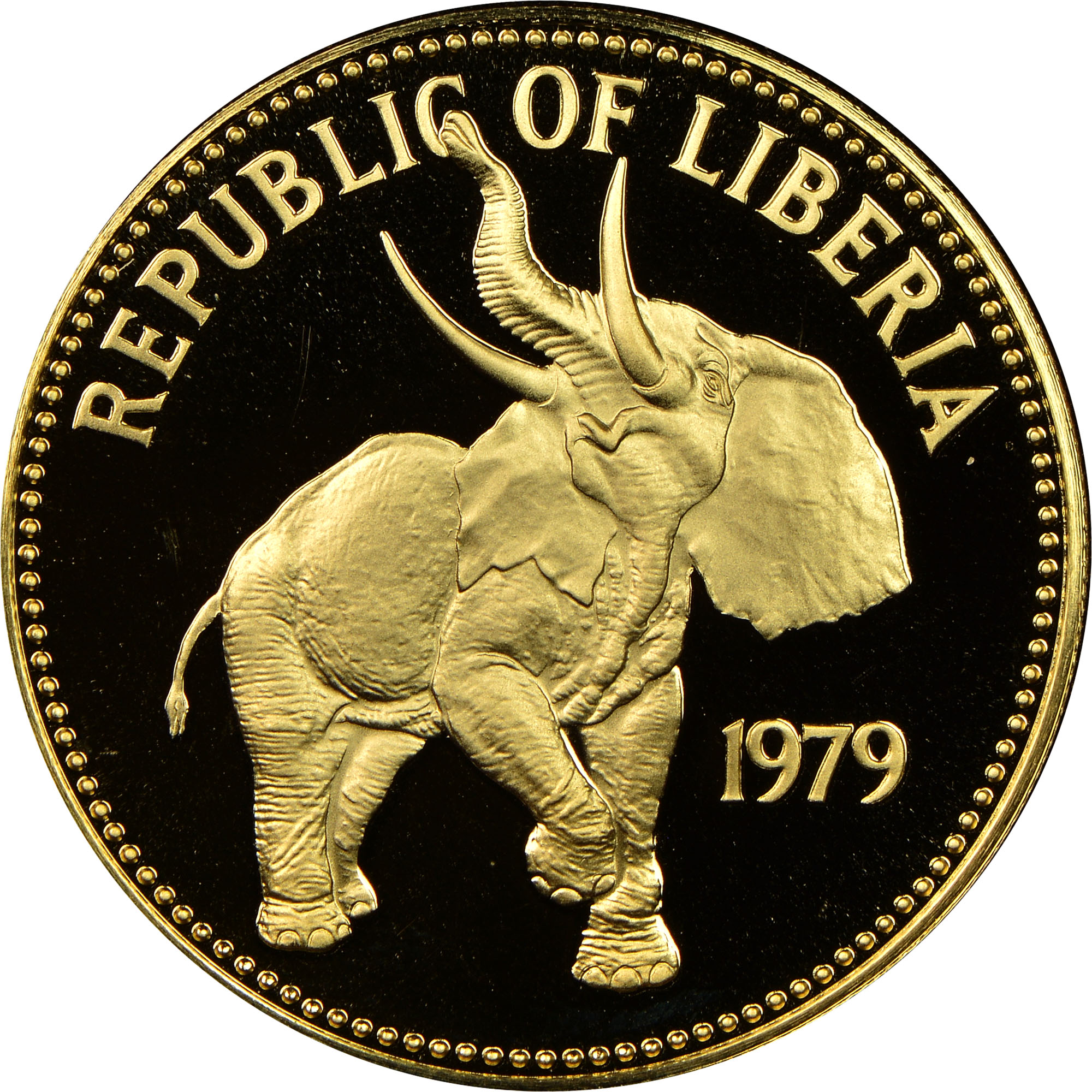 Liberia 100 Dollars KM 38 Prices & Values NGC