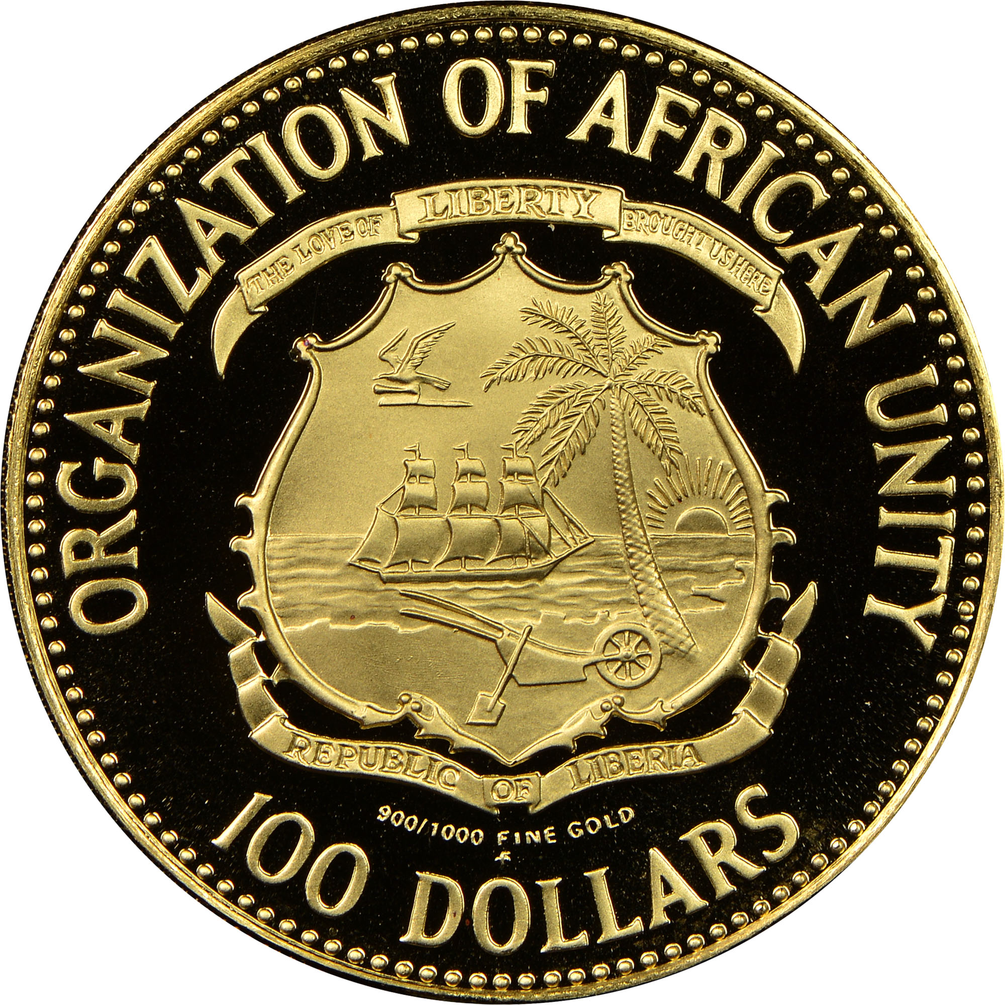 Liberia 100 Dollars KM 38 Prices & Values NGC