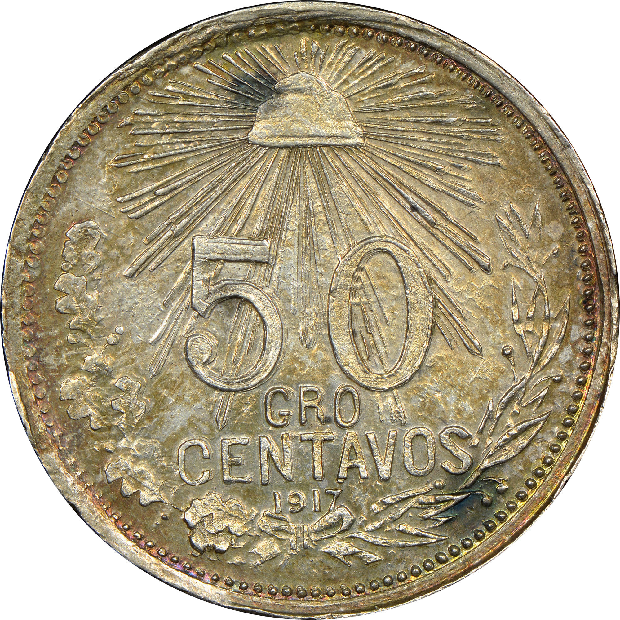 Mexico-Revolutionary GUERRERO 50 Centavos KM 650 Prices & Values | NGC