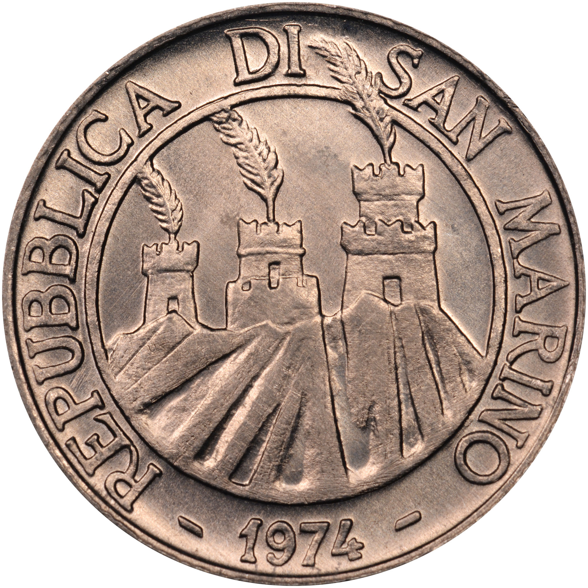 San Marino 10 Lire KM 33 Prices & Values | NGC