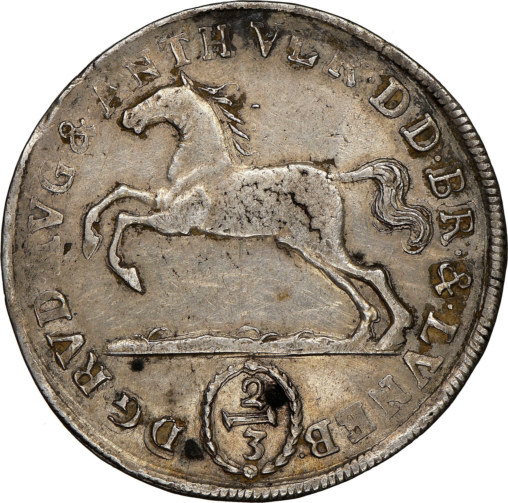 German States BRUNSWICK-WOLFENBÜTTEL 24 Mariengroschen KM 615 Prices &