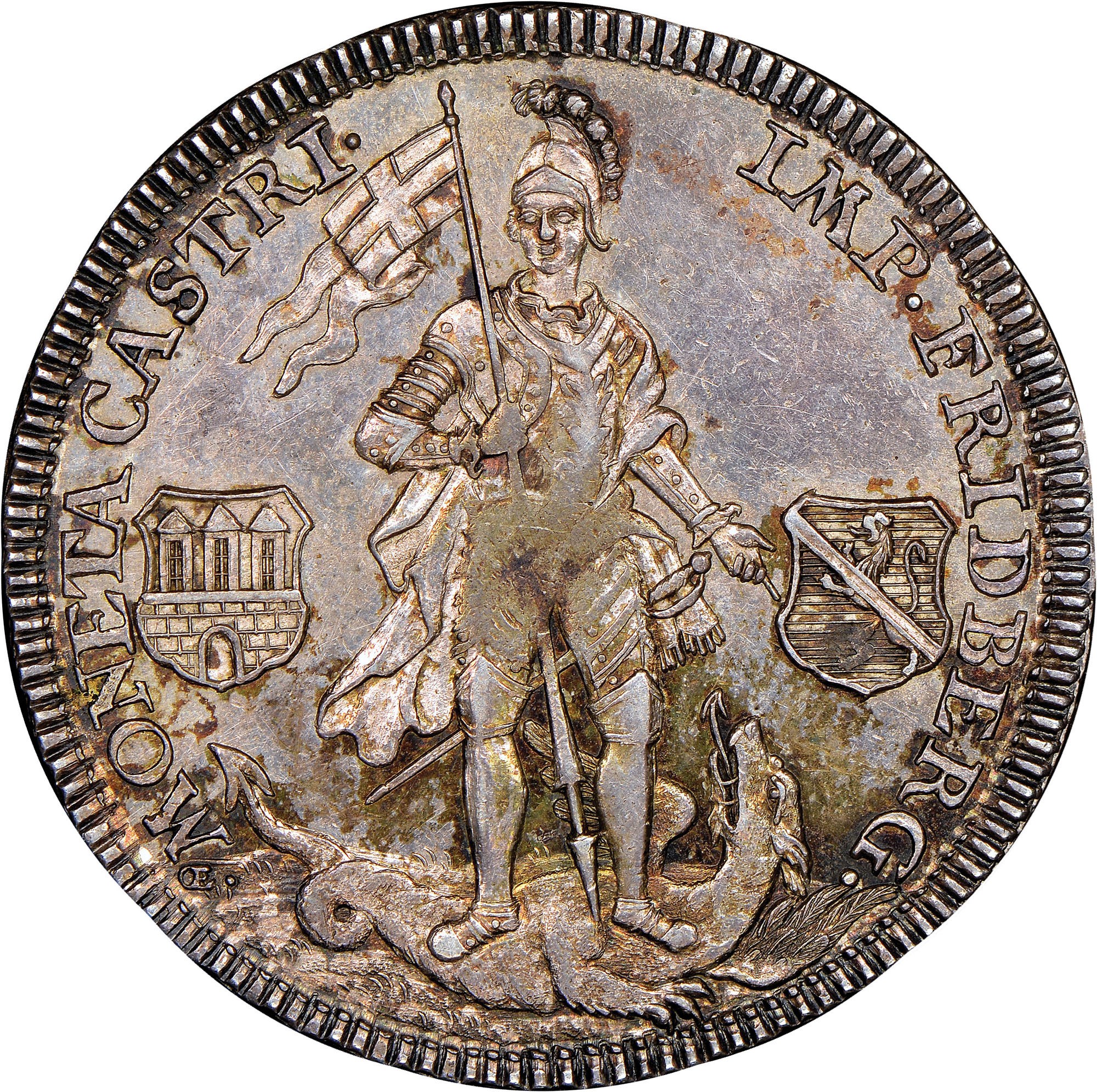 German States FRIEDBERG 1/2 Thaler KM 71 Prices & Values | NGC