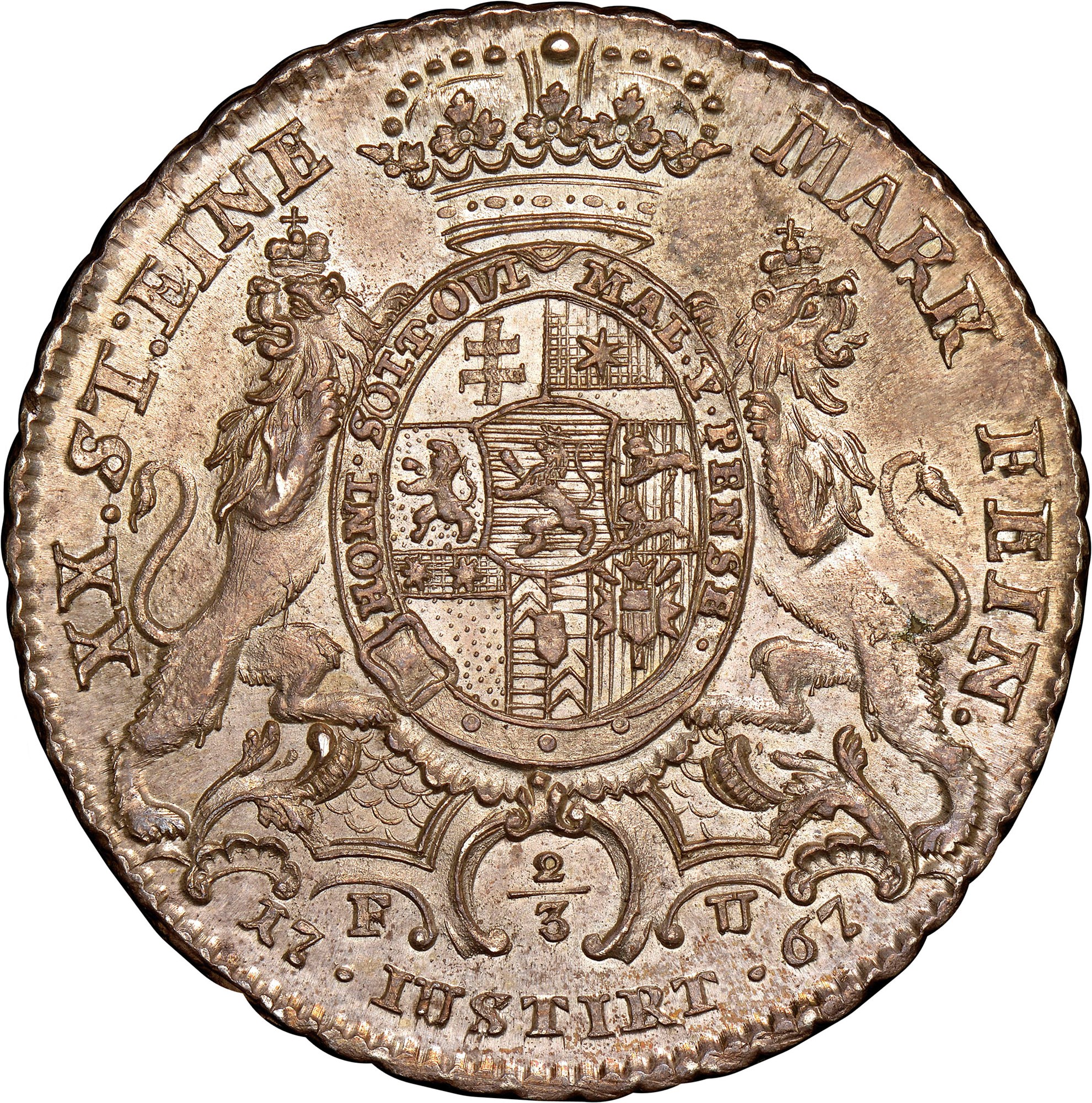 German States HESSE-CASSEL 2/3 Thaler KM 488 Prices & Values | NGC