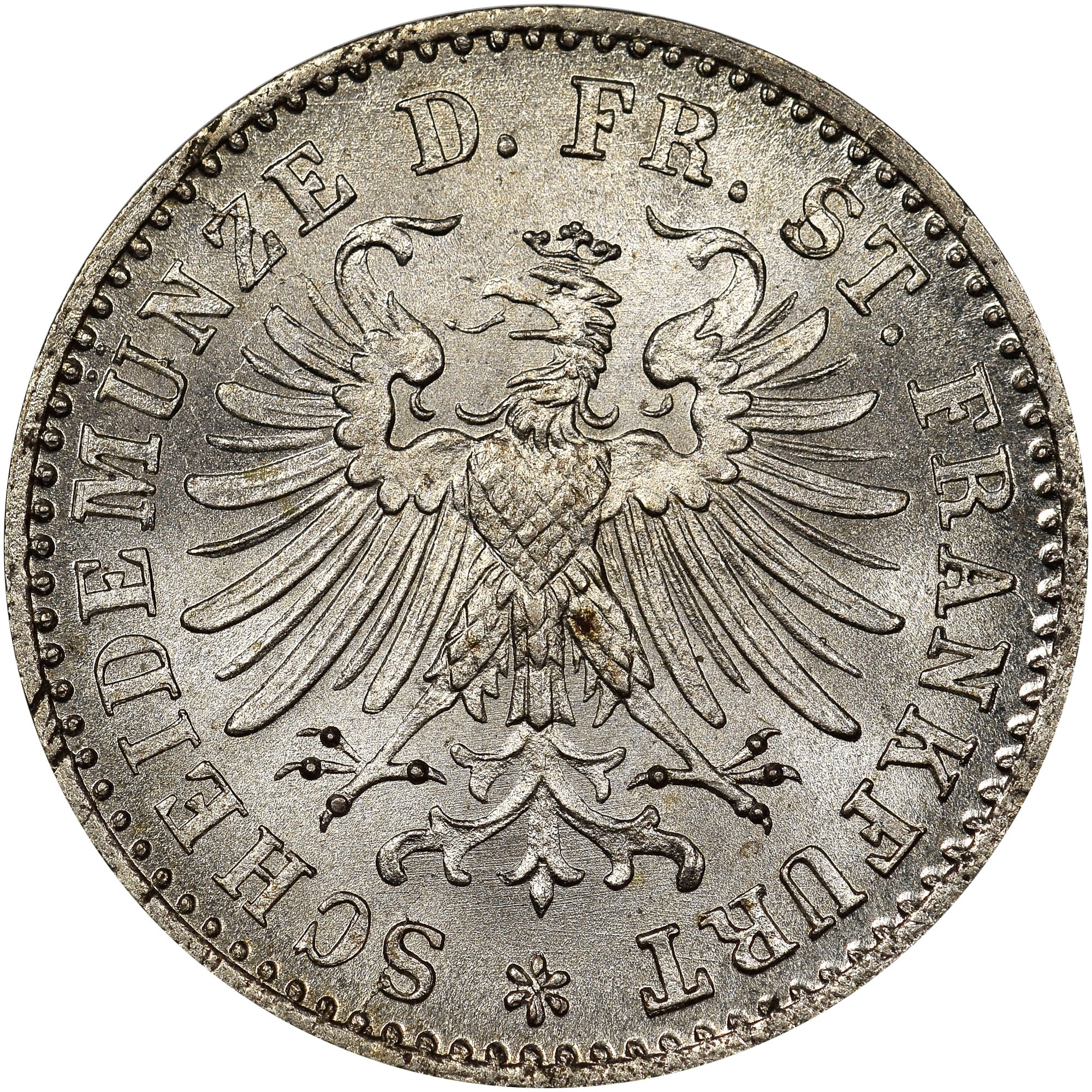 German States FRANKFURT AM MAIN Kreuzer KM 367 Prices & Values | NGC